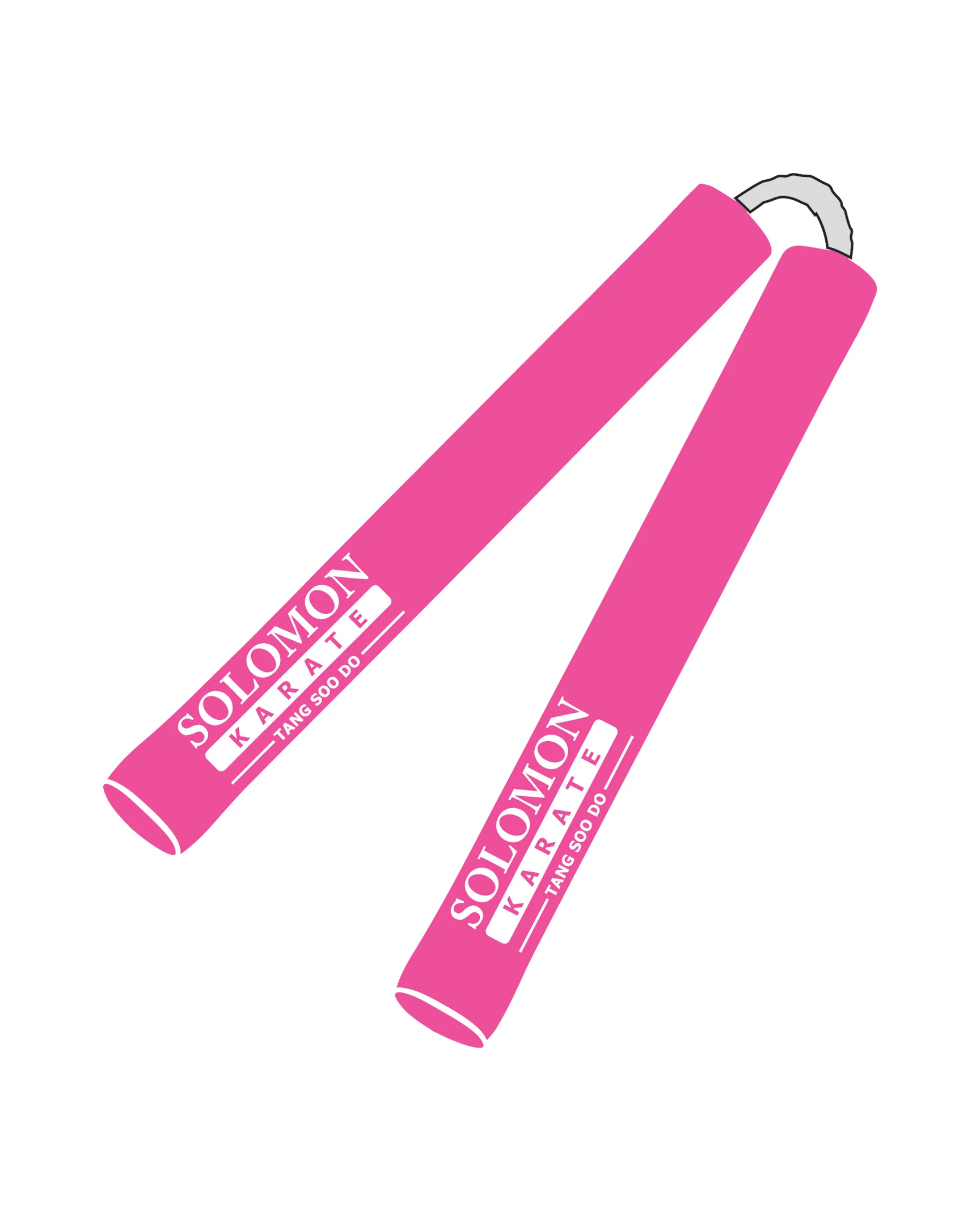 Custom Pink Foam Cord Chuk, Pink