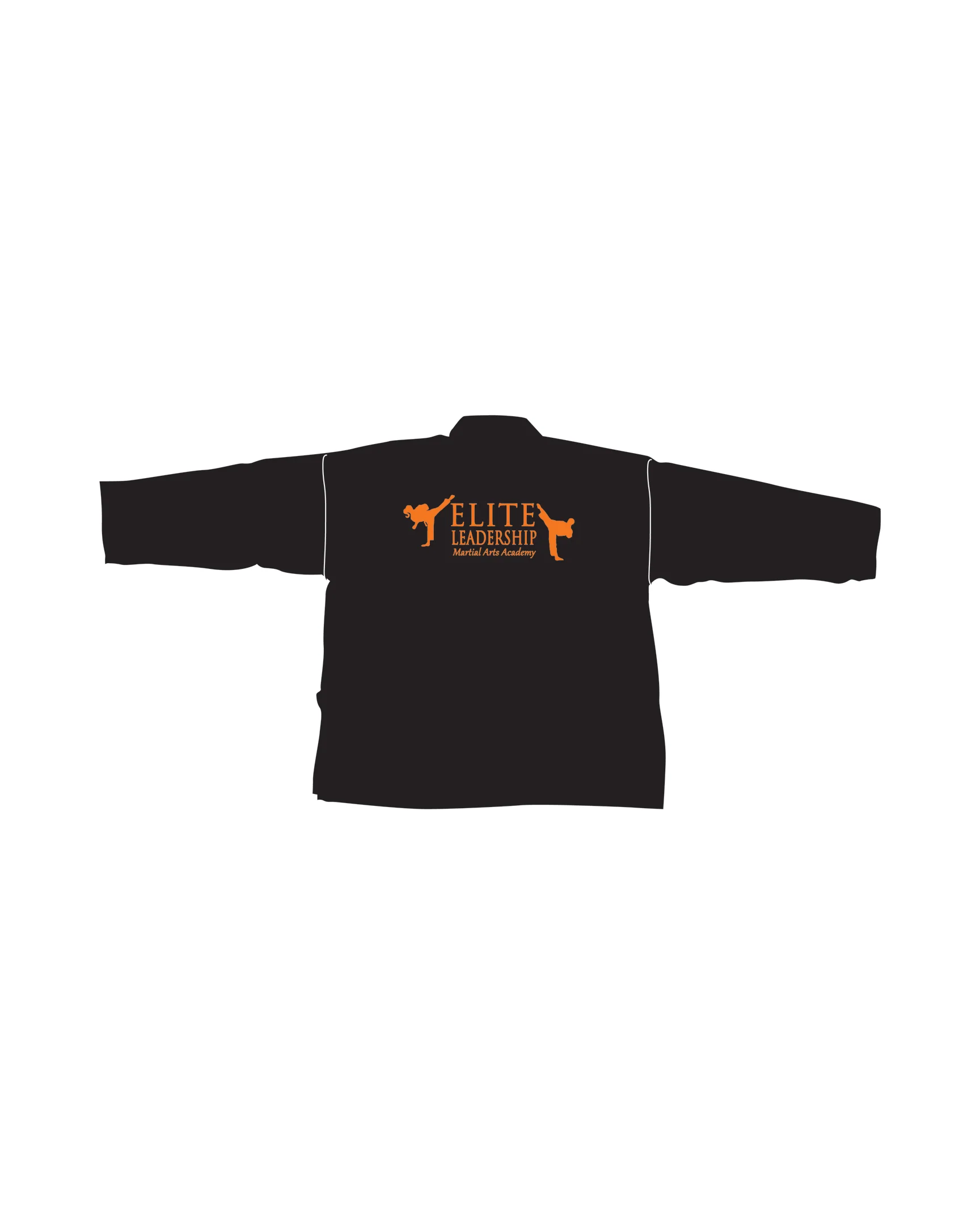 Student Elastic Uniform, Black