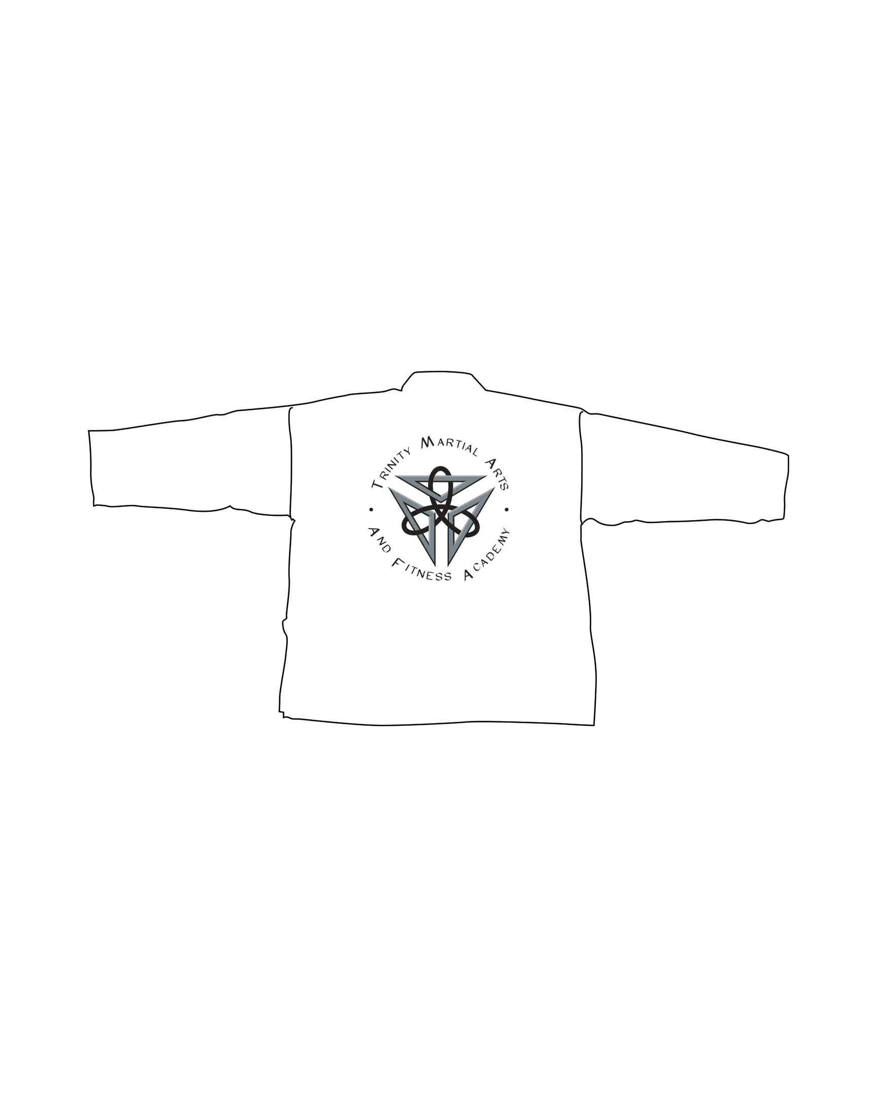 Lightweight Student Uniform, White