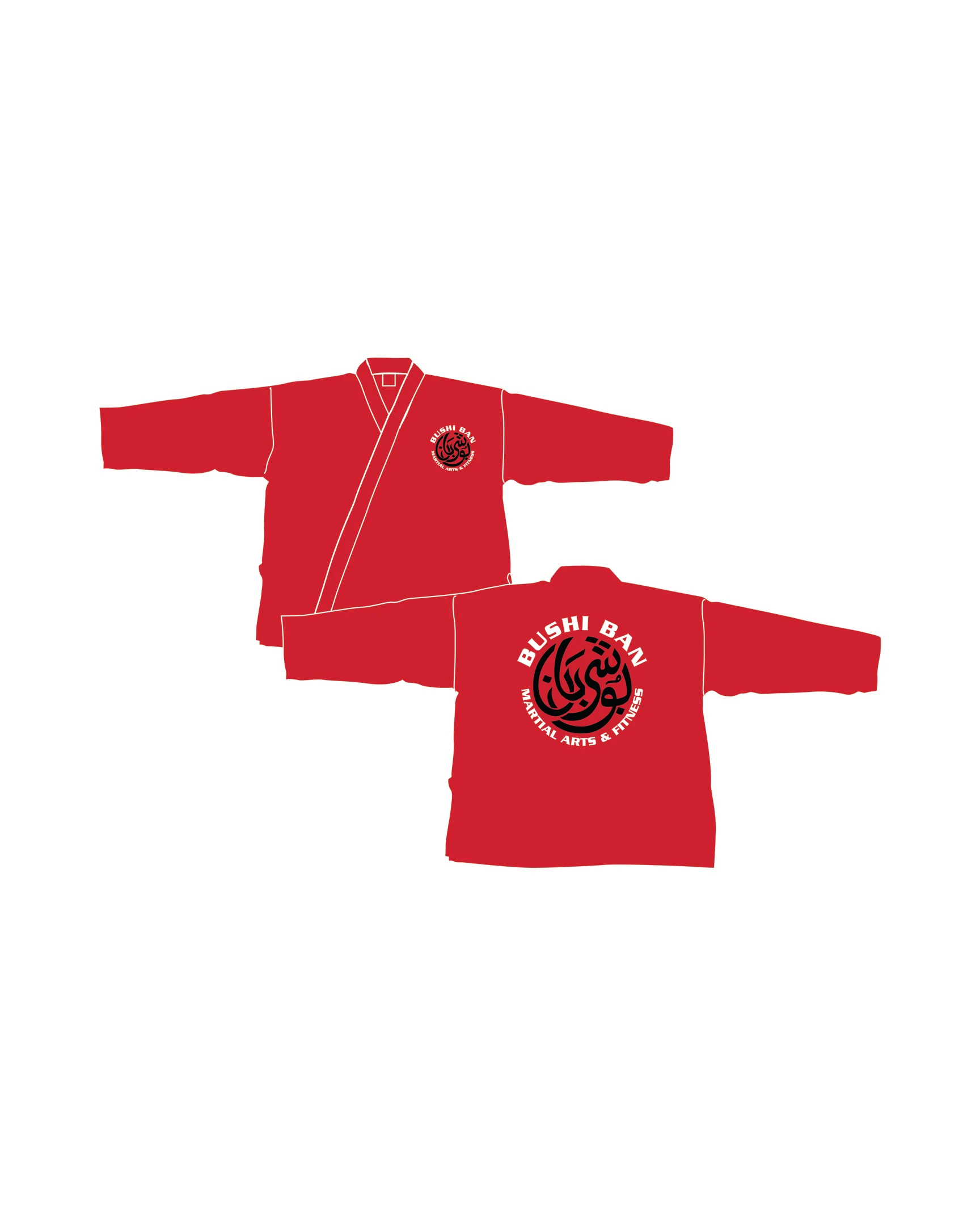 Lightweight Student Uniform, Red