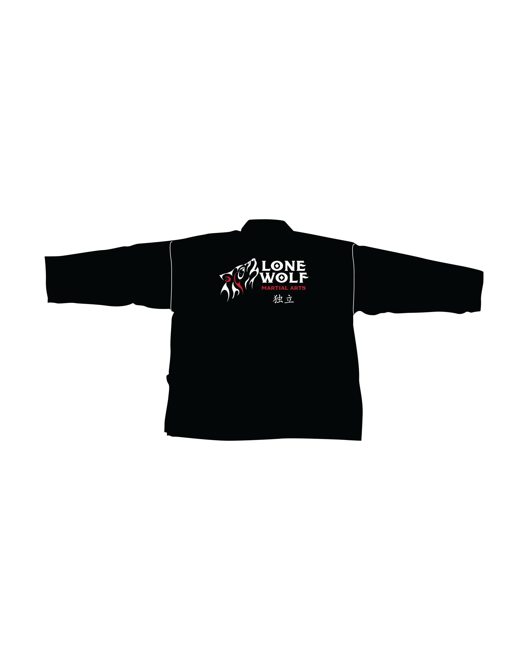Student Elastic Uniform, Black