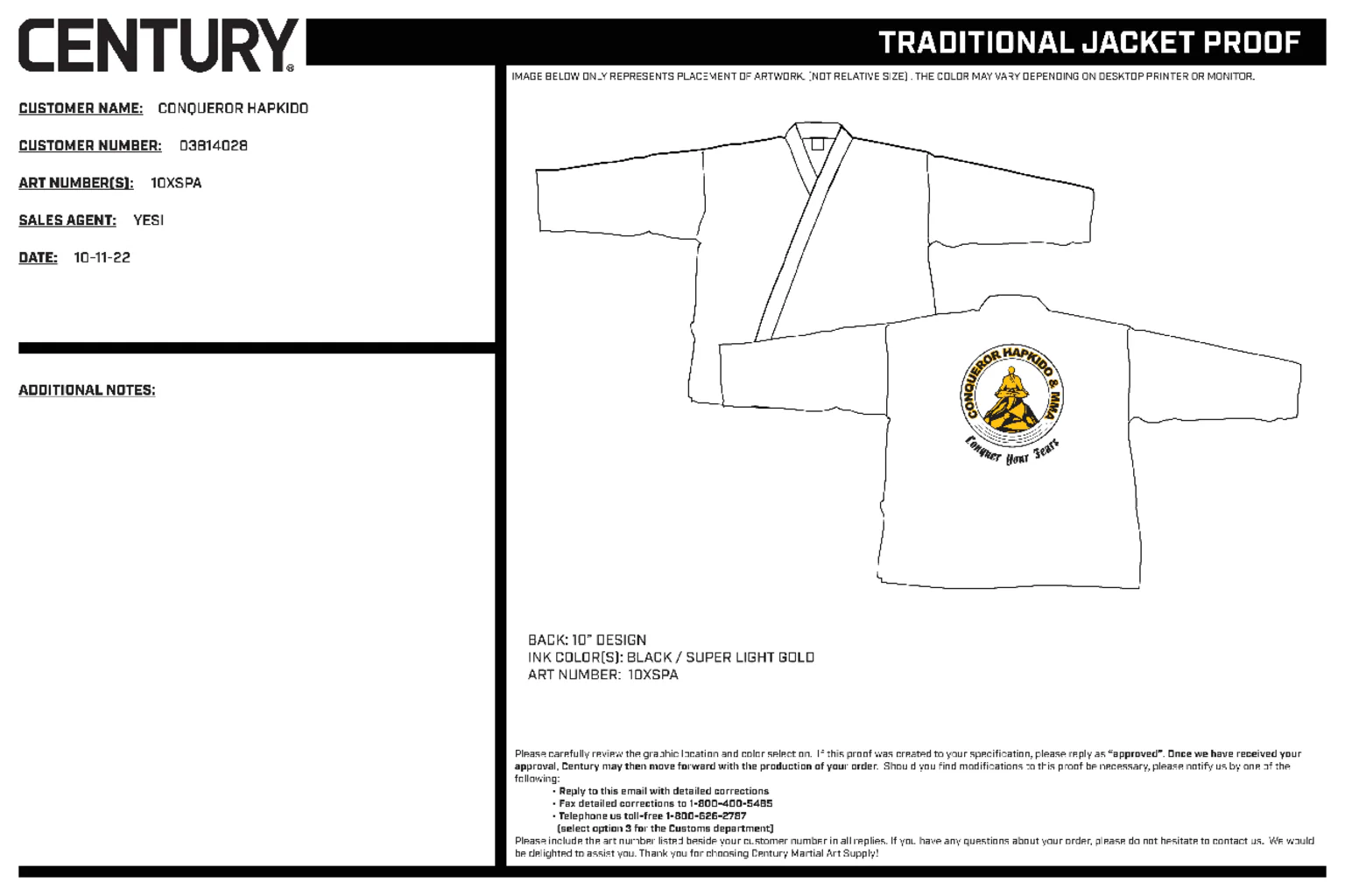 8oz Brushed Uniform, White - Image 3