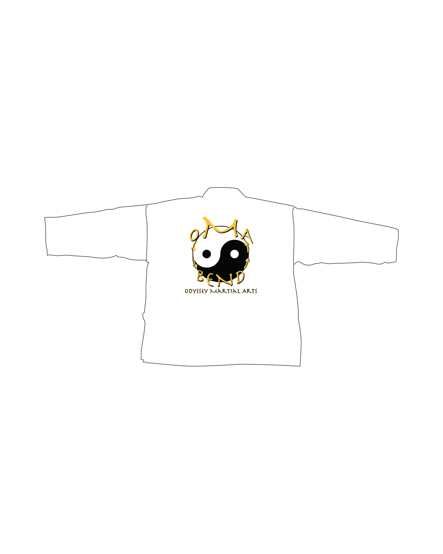 10oz 100% Cotton Uniform, White