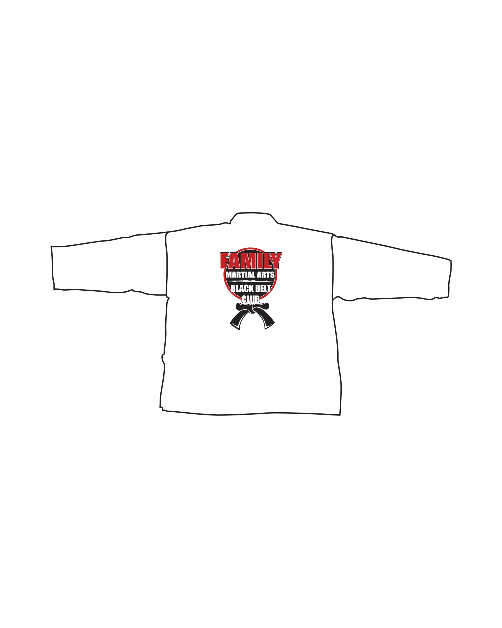 Lightweight Student Uniform, White