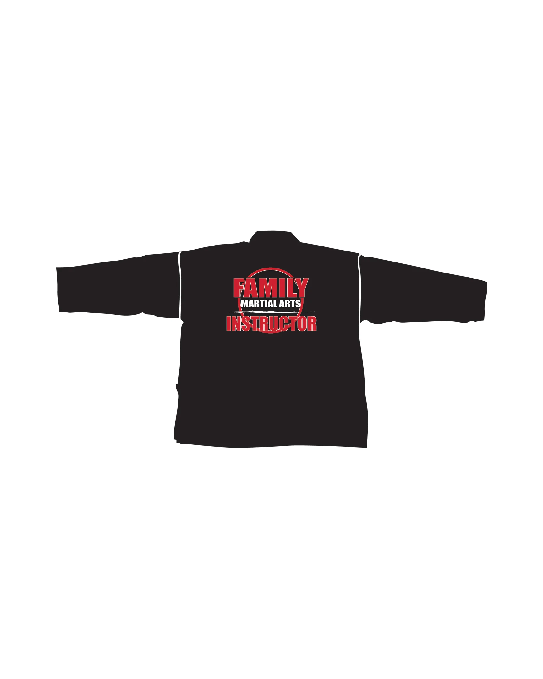 6oz Lightweight Student Jacket Custom, Black