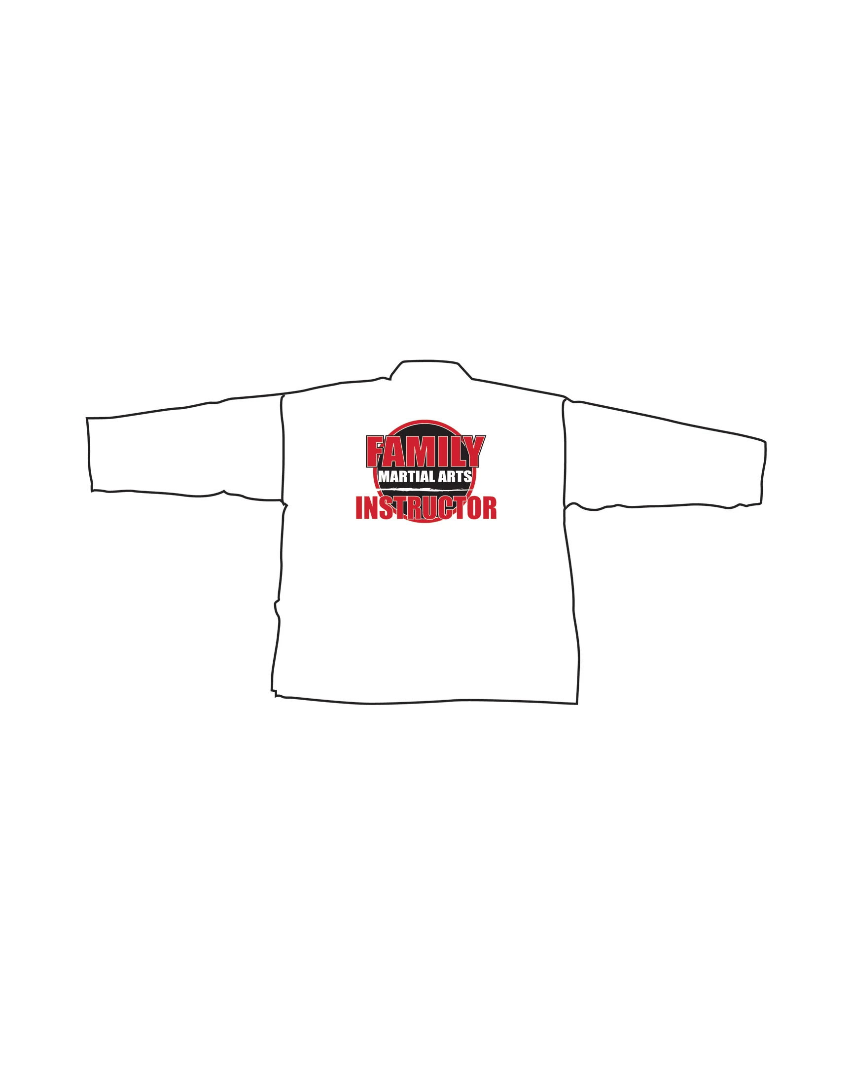 6oz Lightweight Student Jacket Custom, White