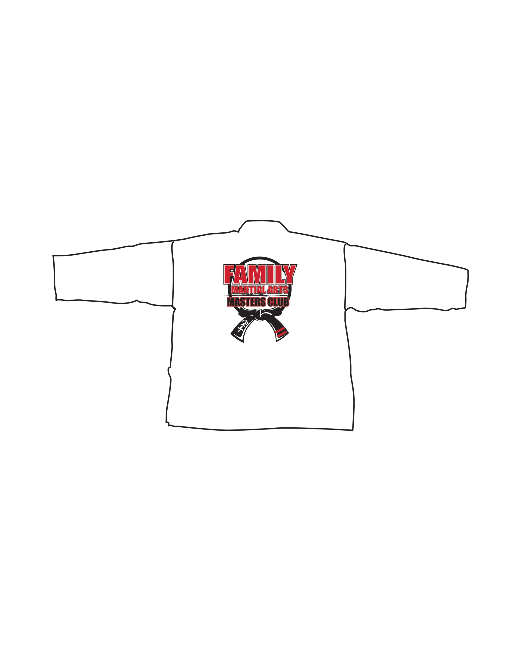 6oz Lightweight Student Jacket Custom, White