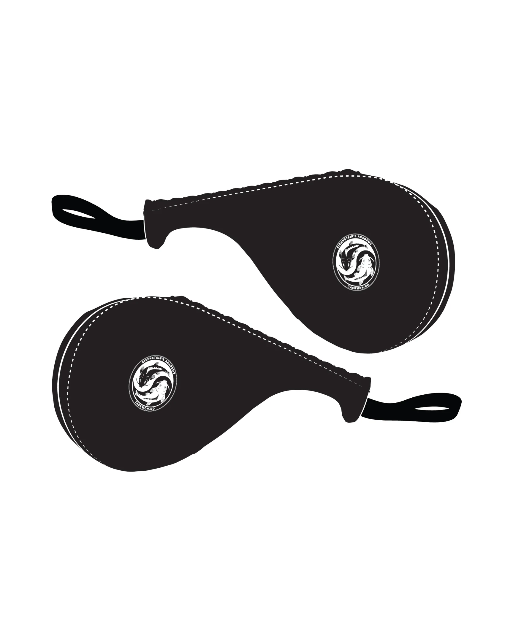 ADULT DOUBLE PADDLE CUSTOM, Black