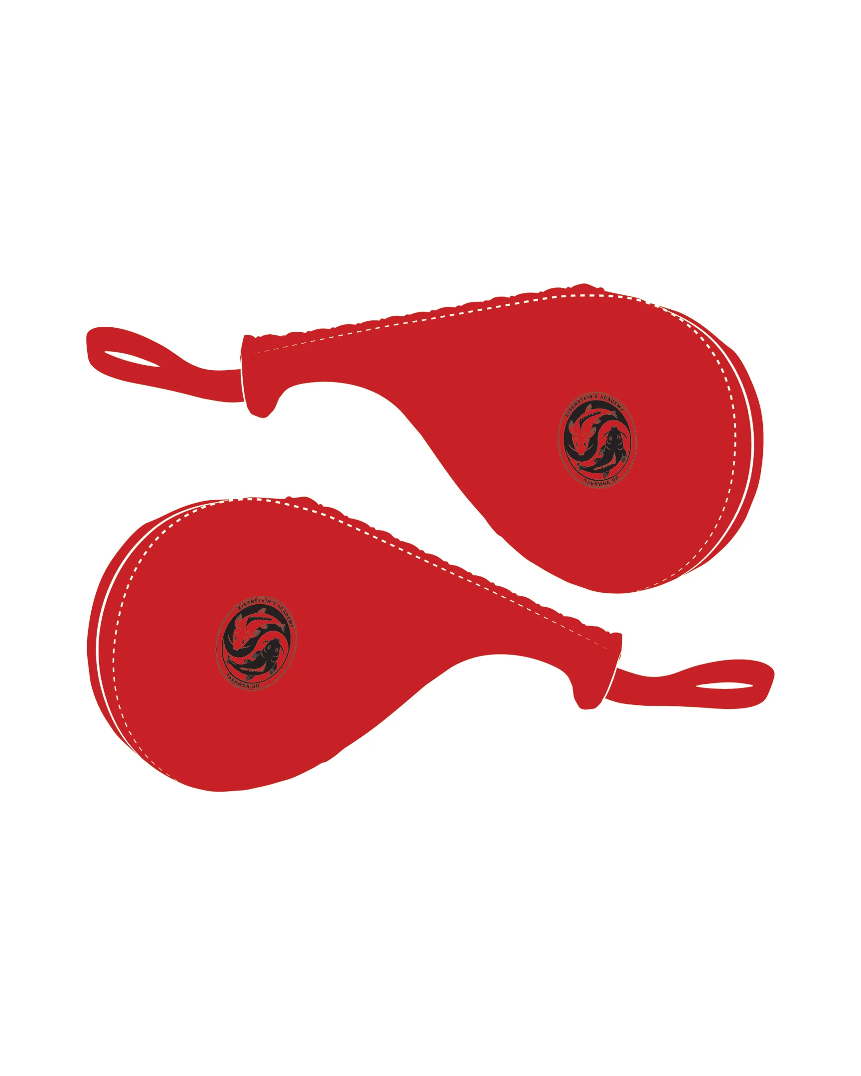 ADULT DOUBLE PADDLE CUSTOM, Red