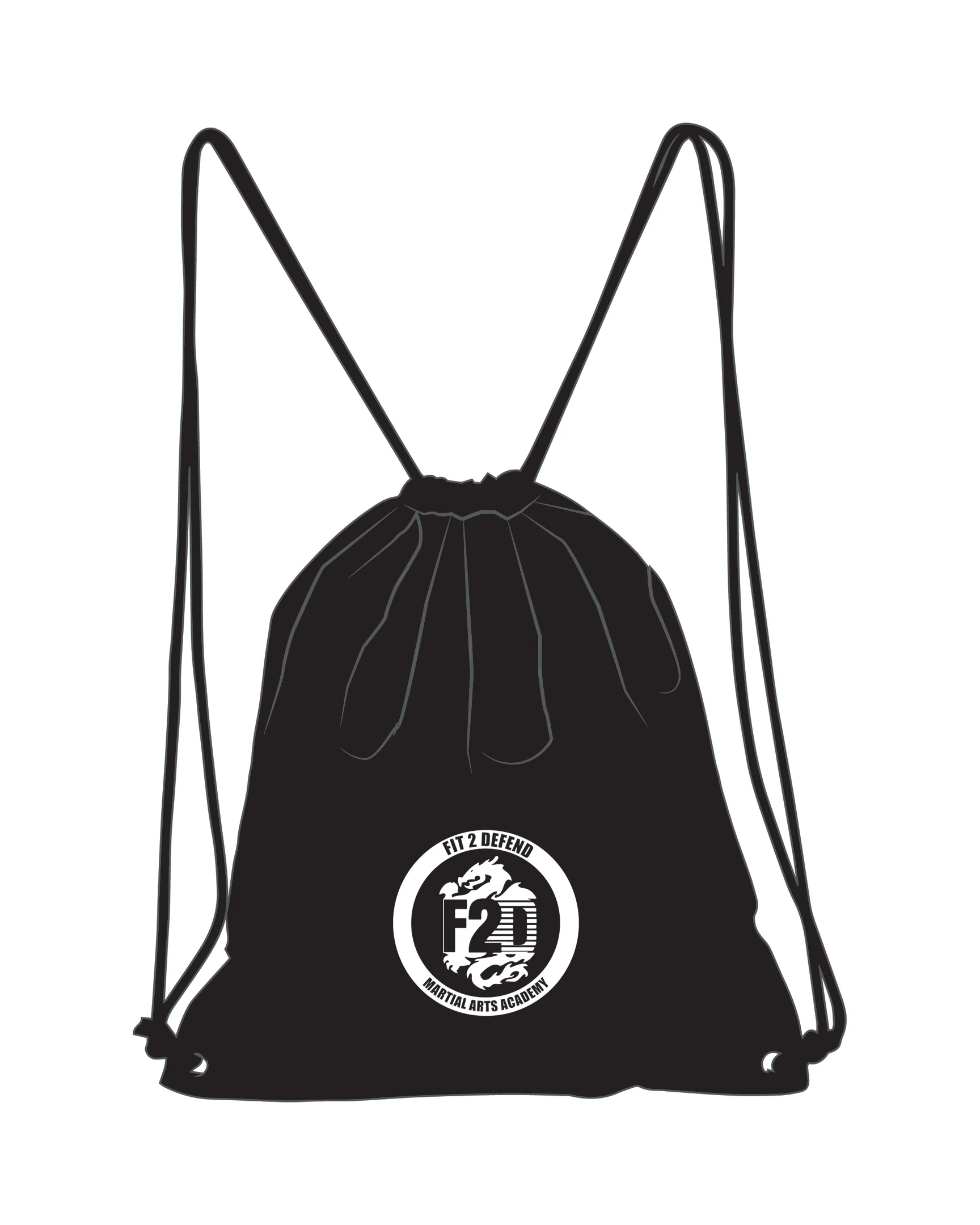 CUSTOM SLING PACK BLK, Black