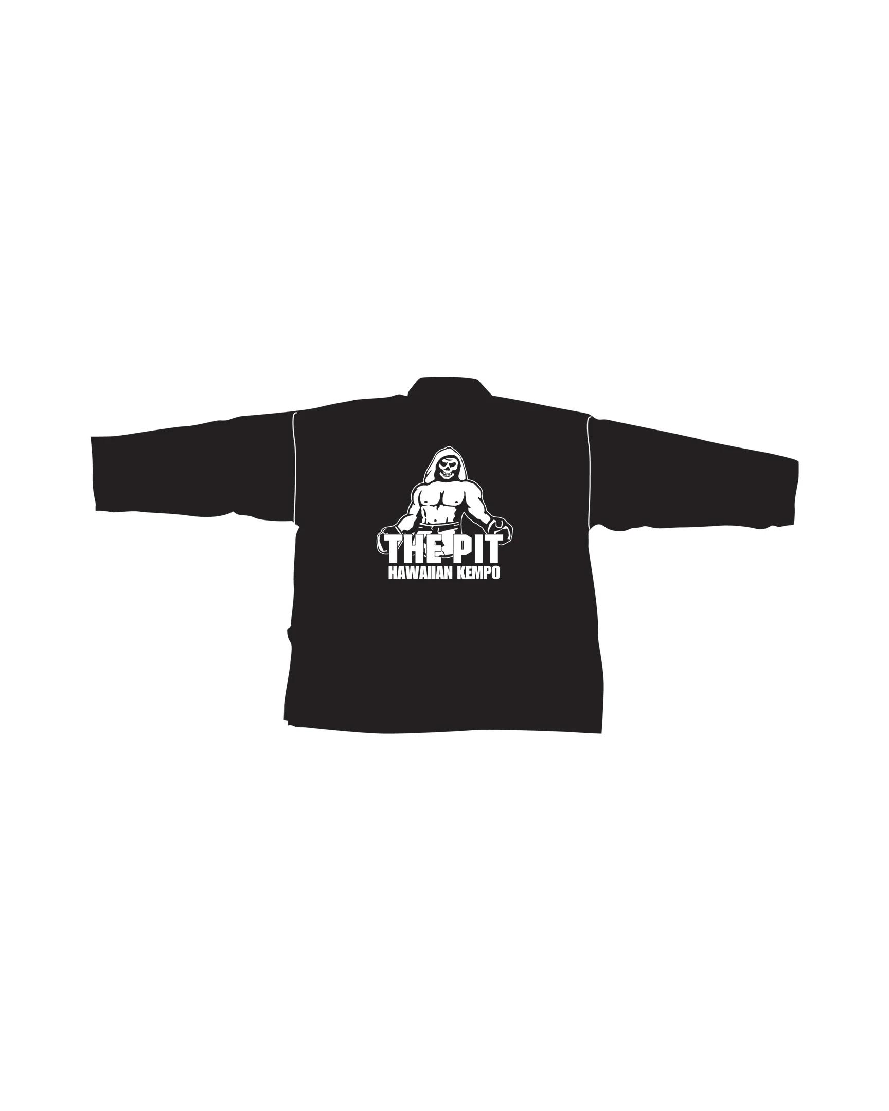6oz Lightweight Student Jacket Custom, Black