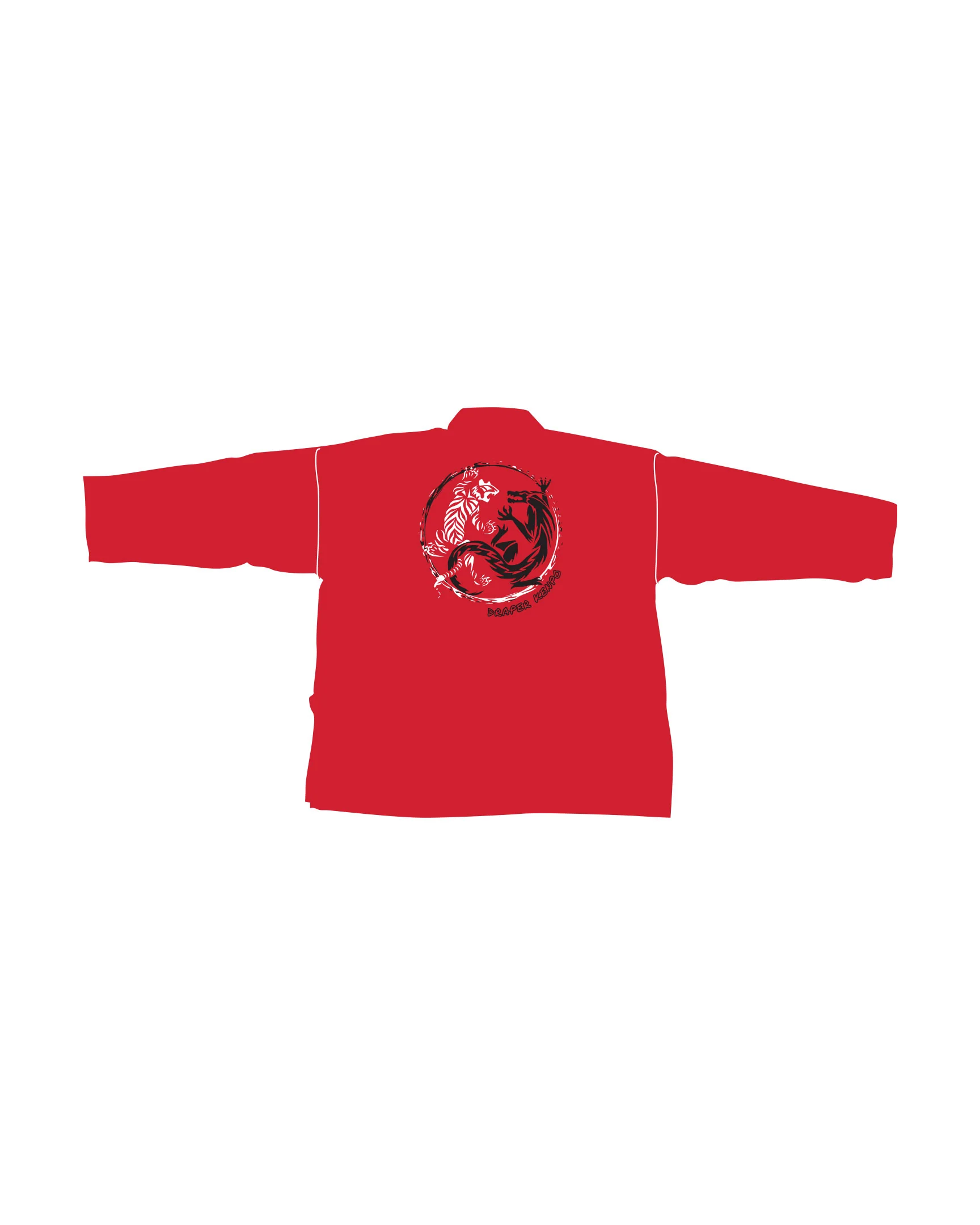 Lightweight Student Uniform, Red