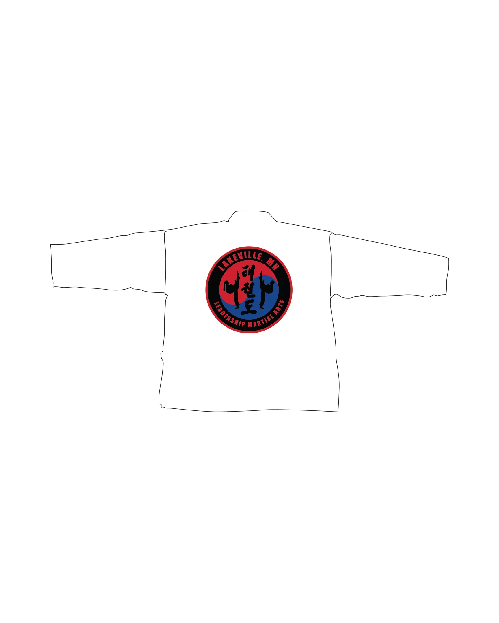Lightweight Student Uniform, White