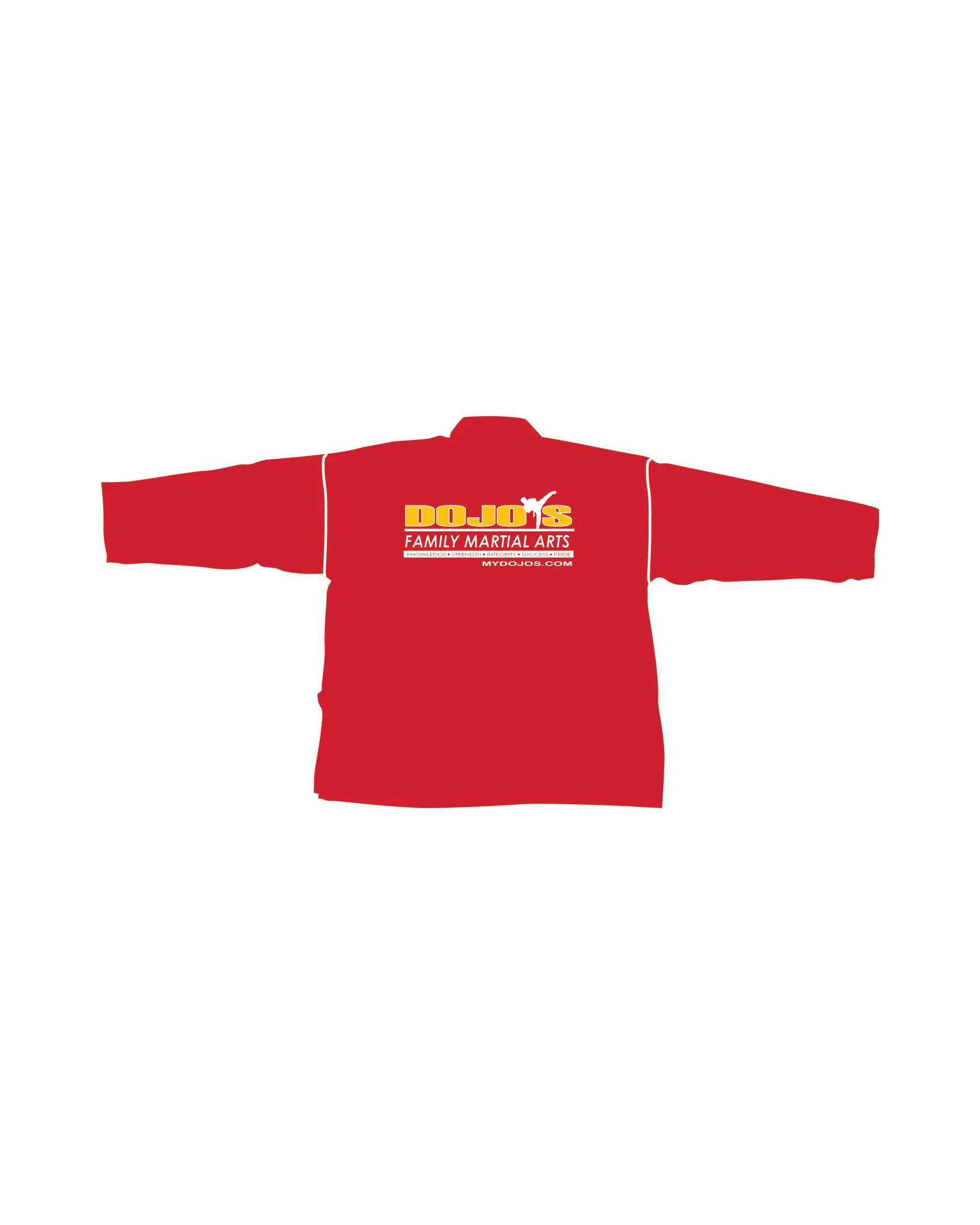 Student Elastic Uniform, Red