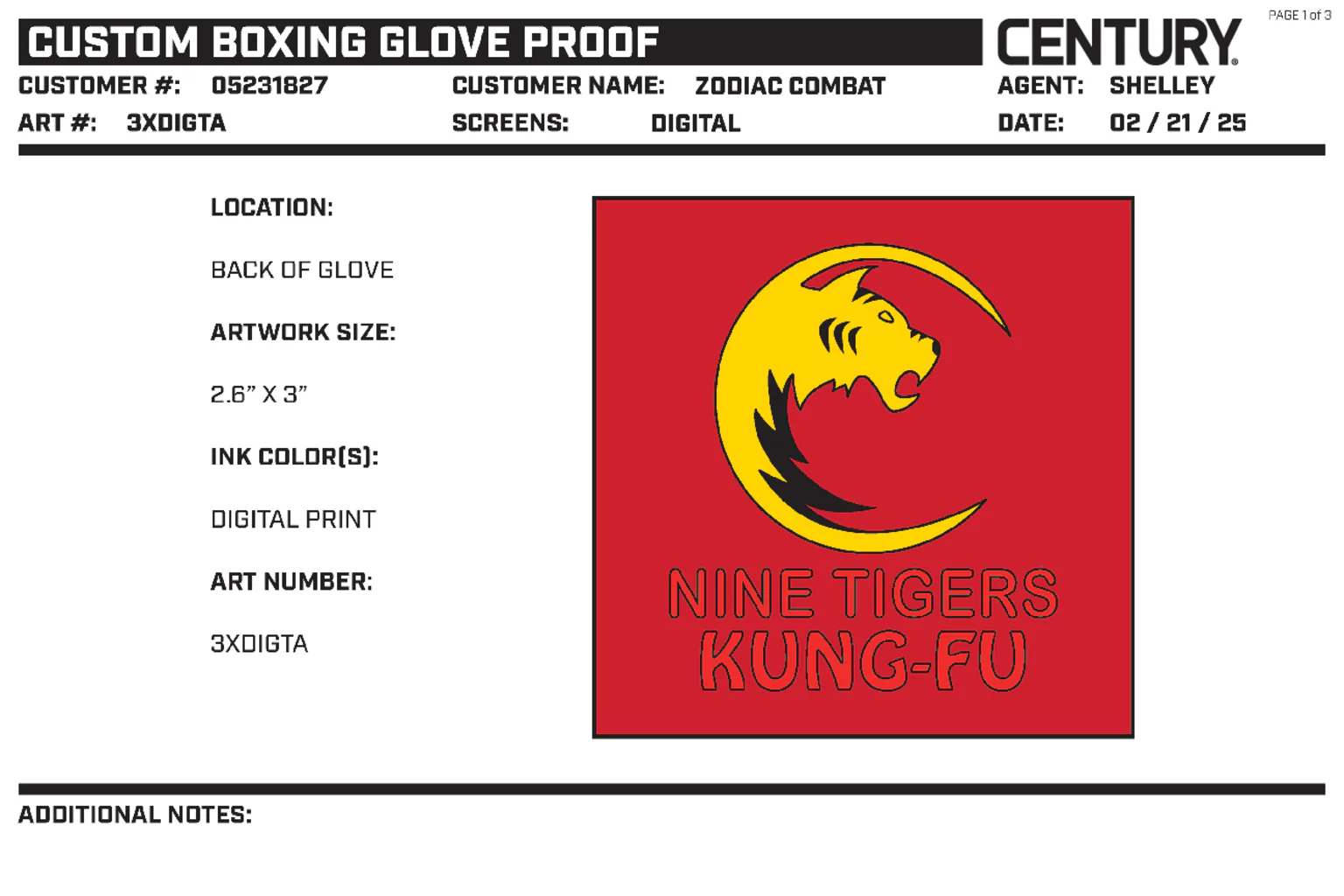 Custom Boxing Glove, Silver - Image 2