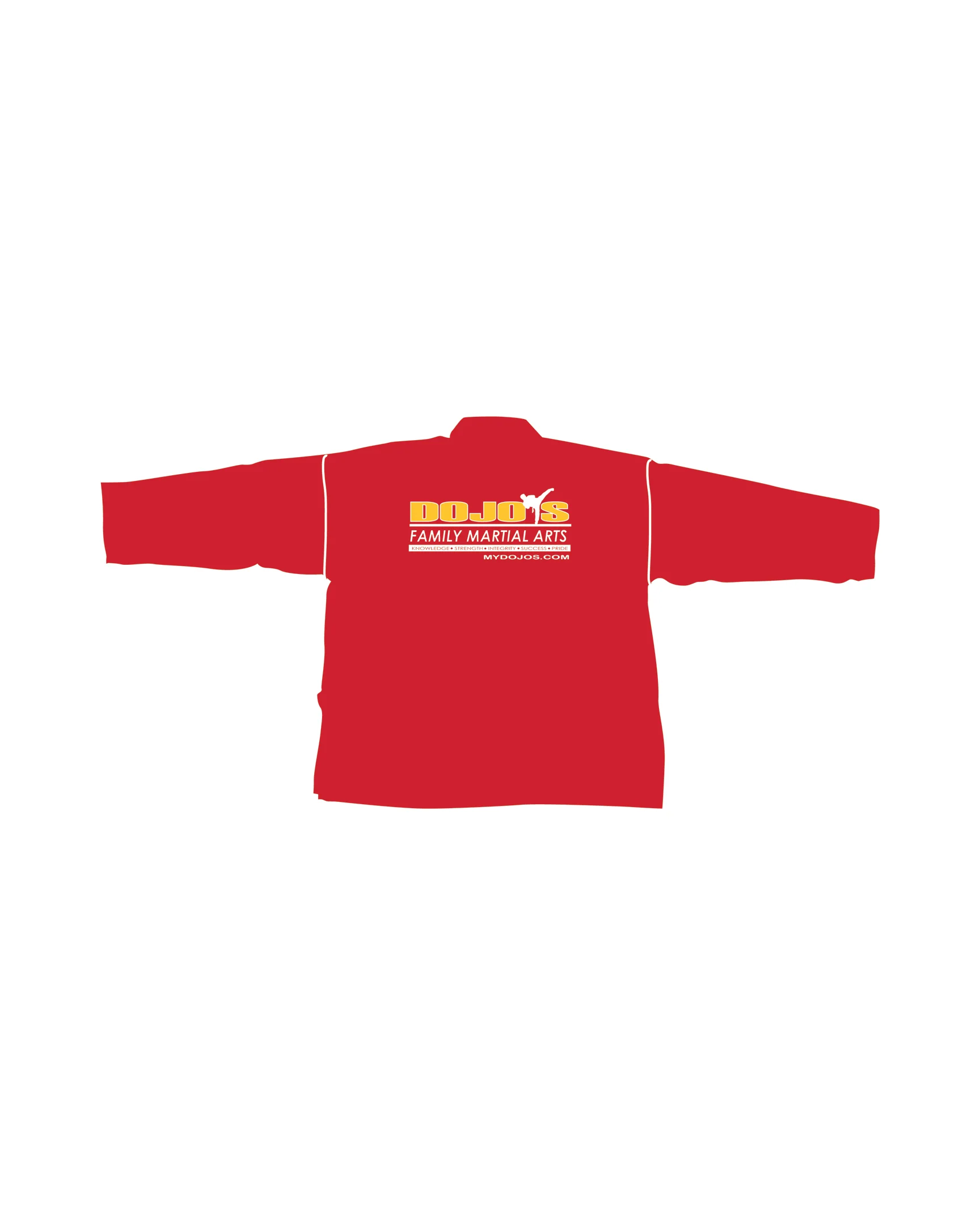 Student Elastic Uniform, Red