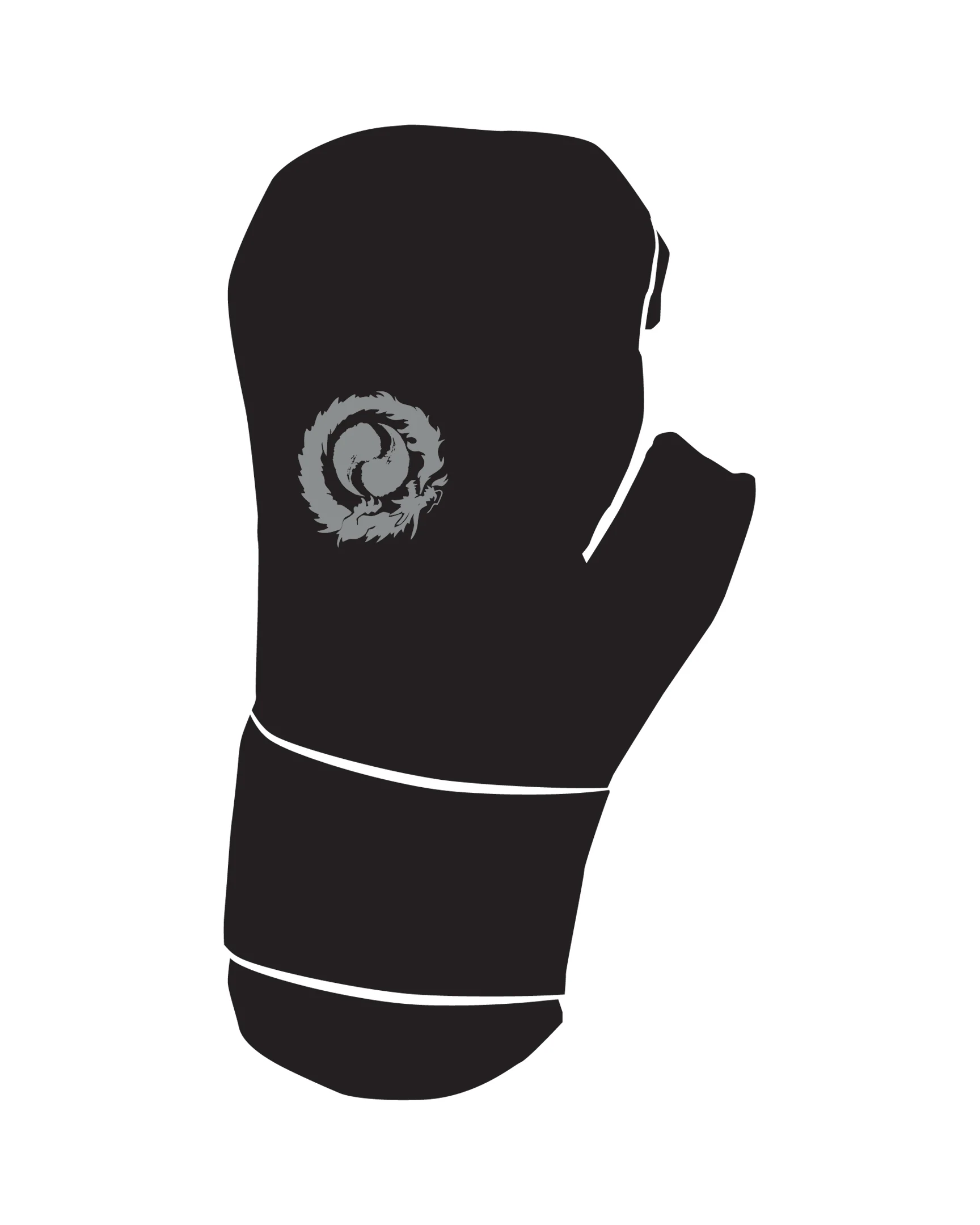 Custom Kize Sparring Gloves, Black