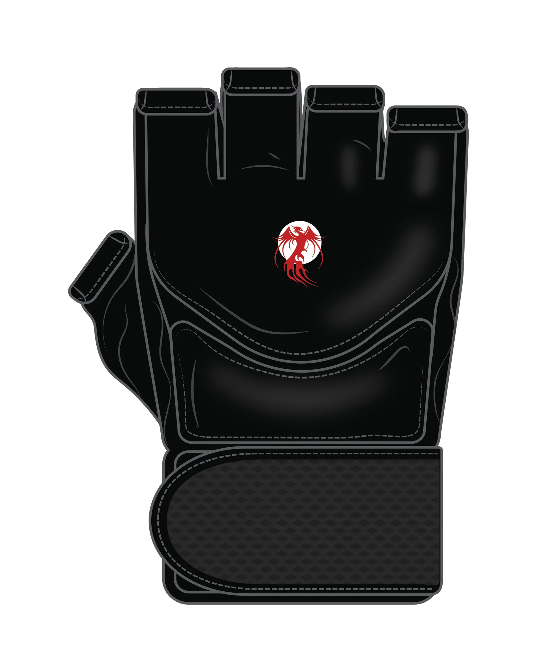 Mma Glove Custom, Black
