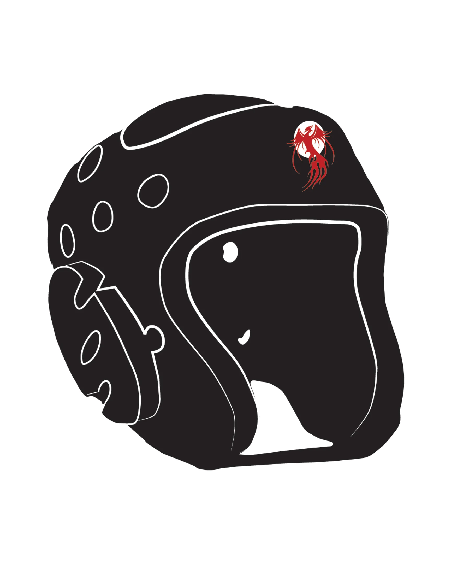 Century Headgear Custom, Black