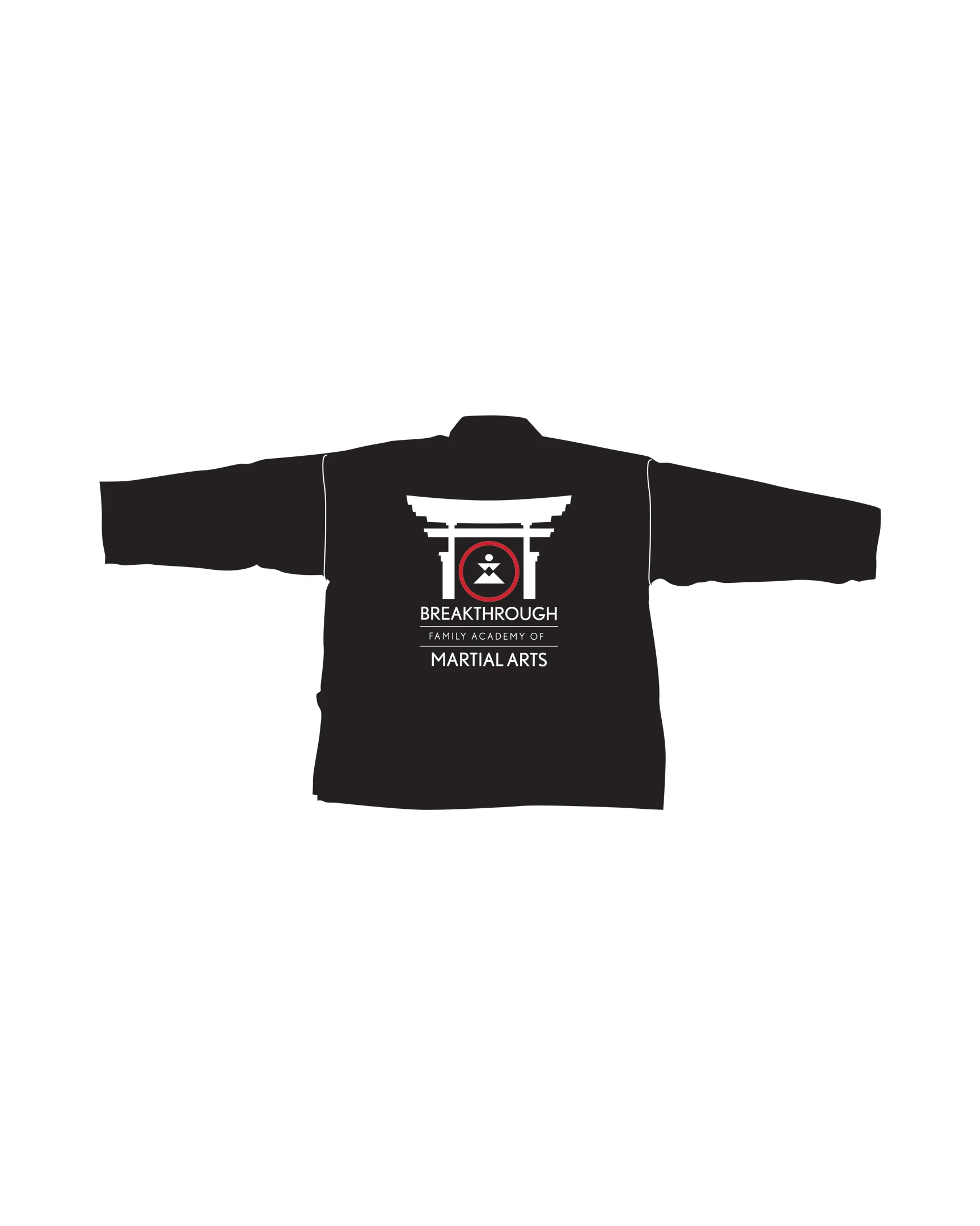 Student Elastic Uniform, Black