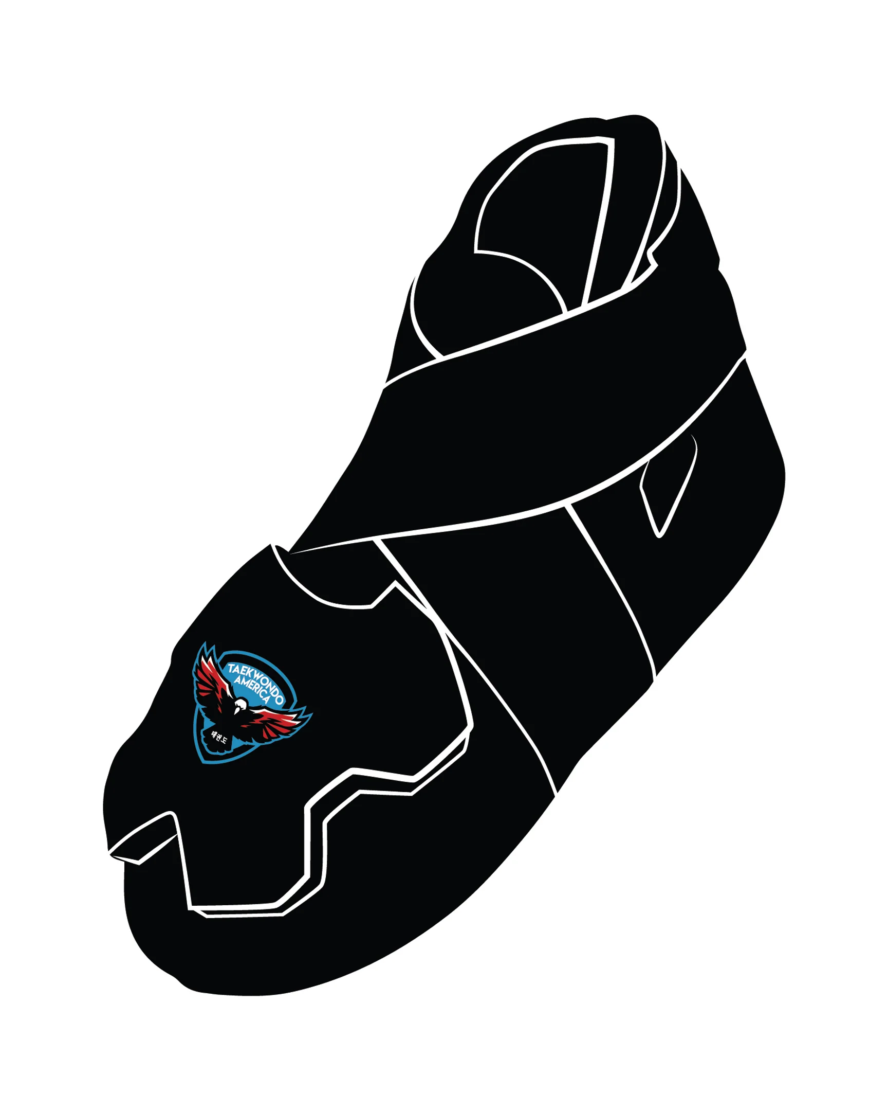 P2 Kick Blank, Black