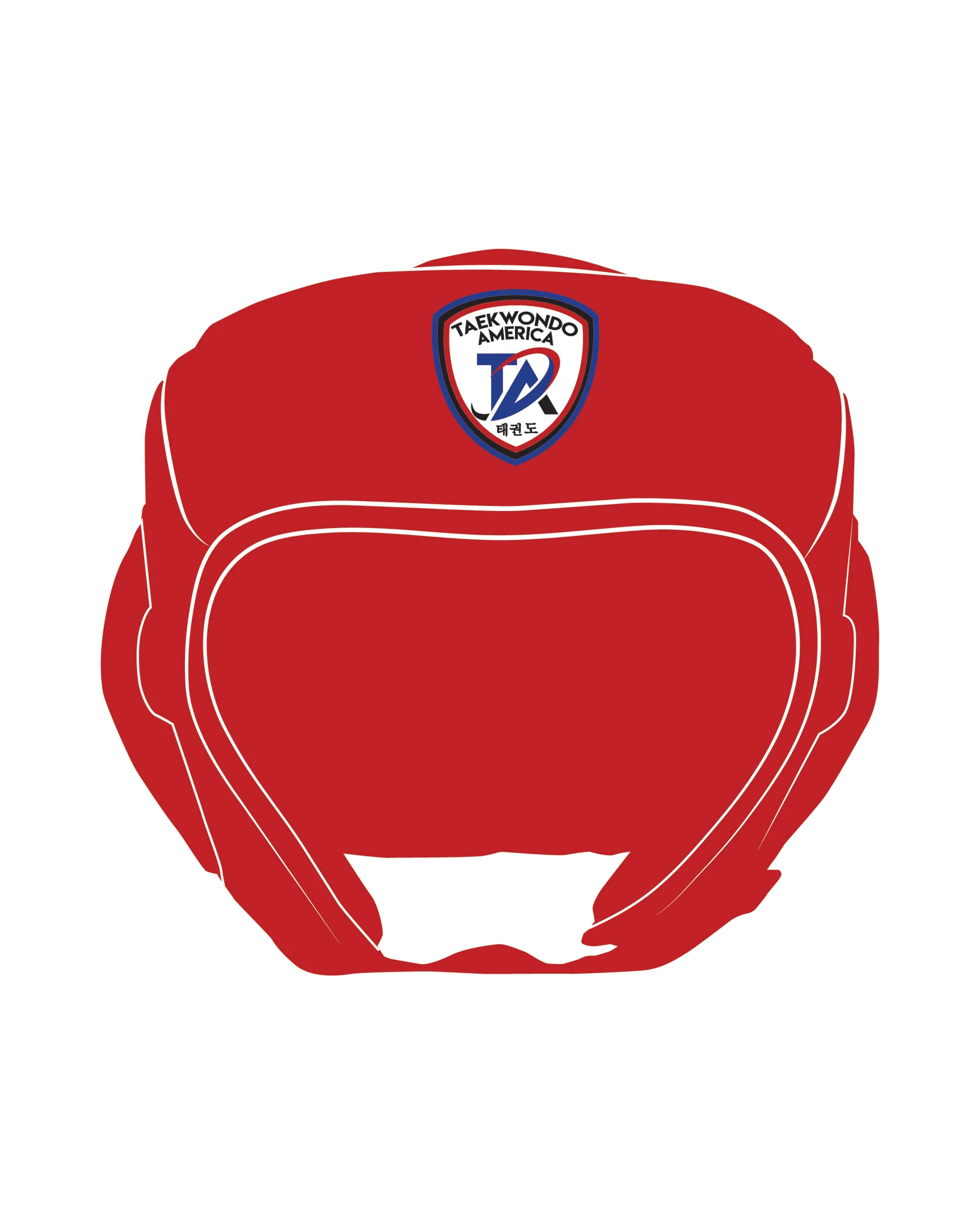 Kize Sparring Headgear, Red