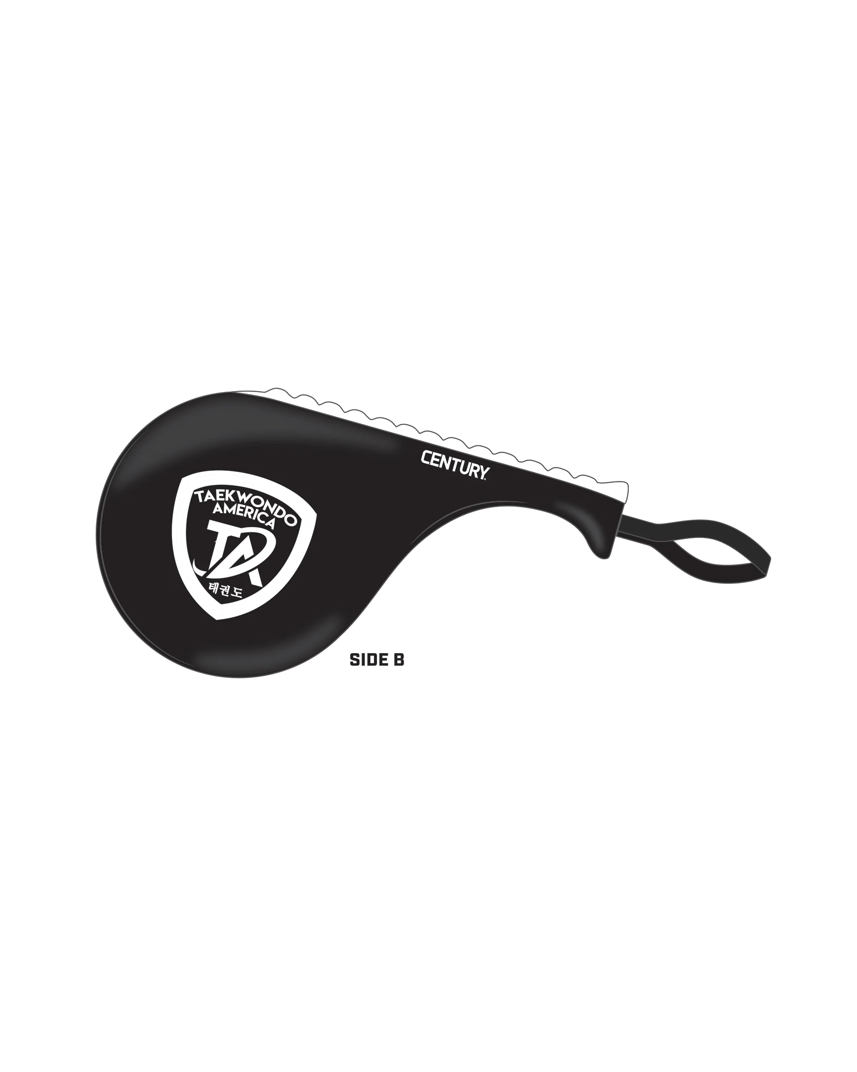 ADULT DOUBLE PADDLE CUSTOM, Black
