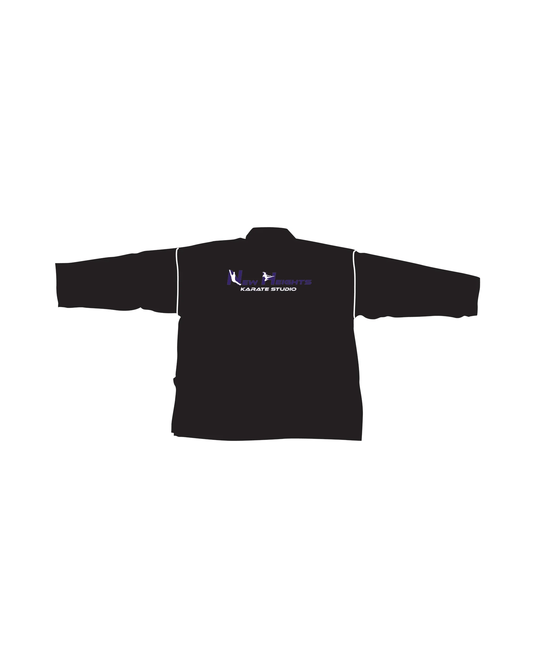 Student Elastic Uniform, Black