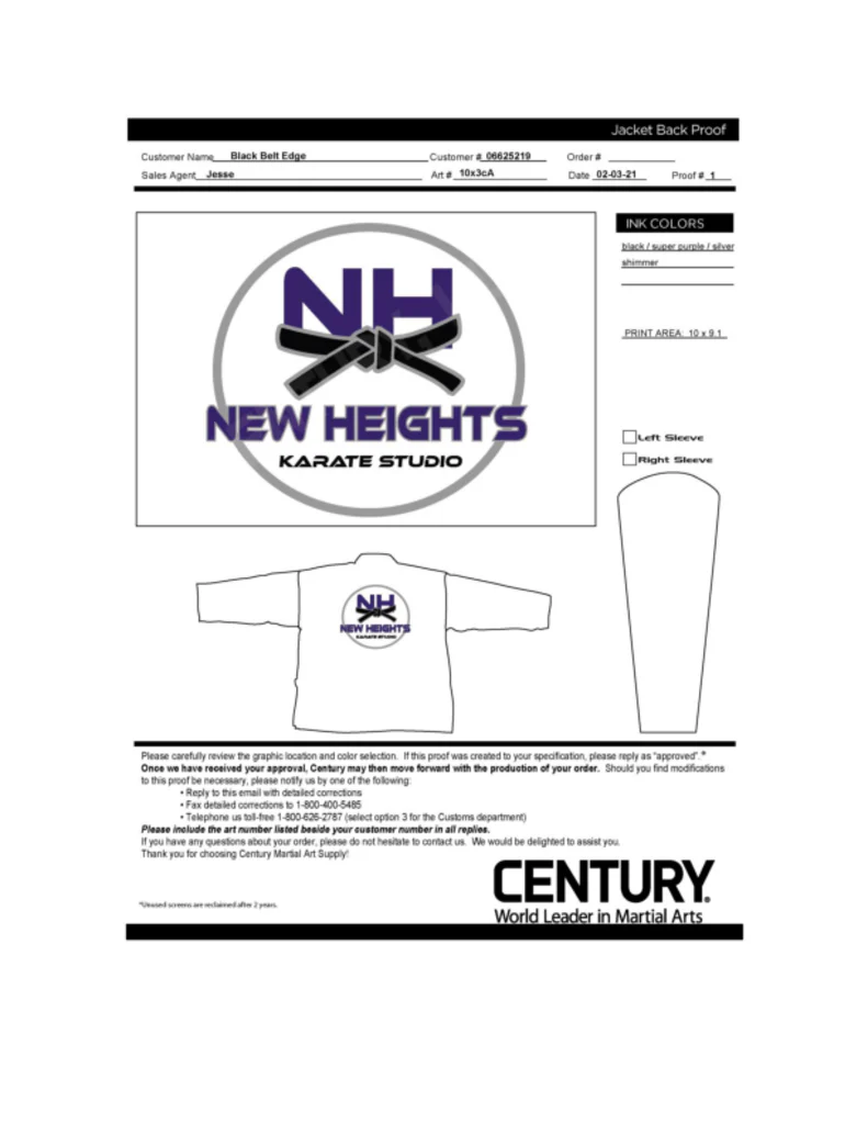 Student Elastic Uniform, White - Image 2