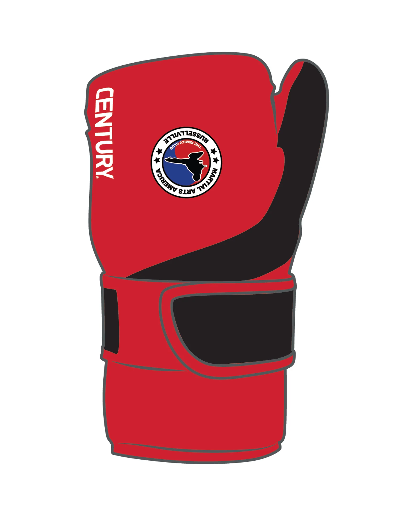 Determination Punches Custom, Red/Black