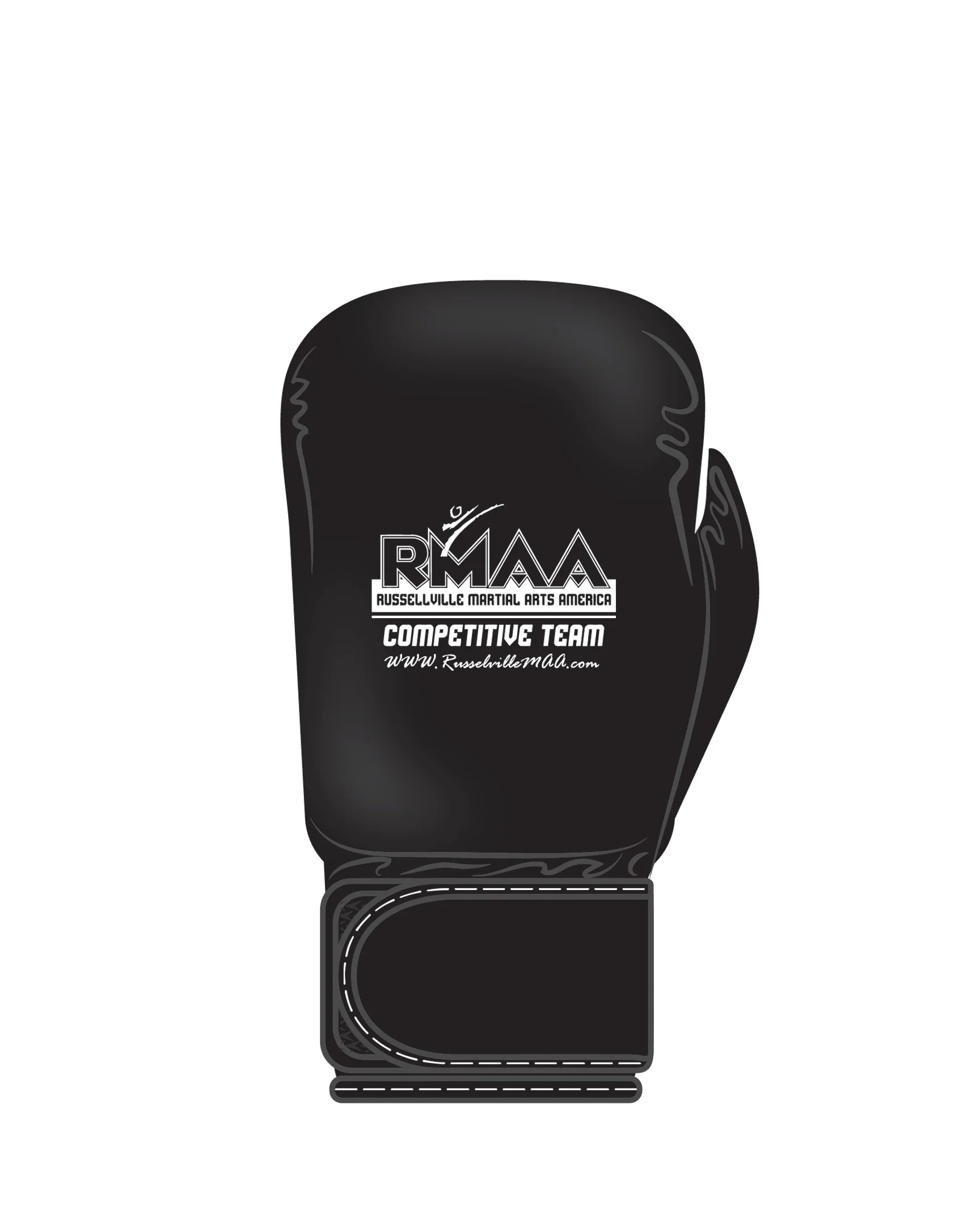 Custom Boxing Glove, Black