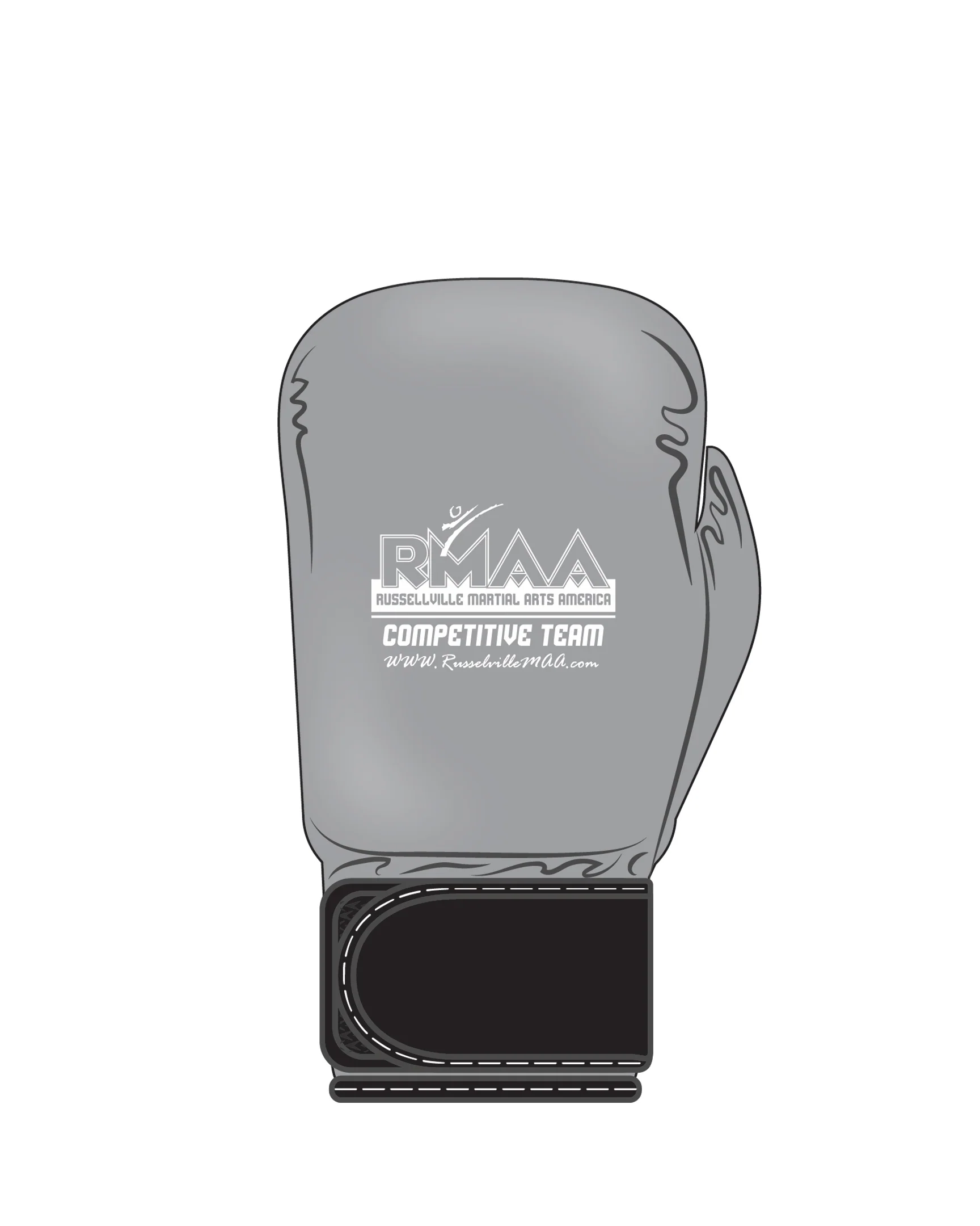 Custom Boxing Glove, Silver
