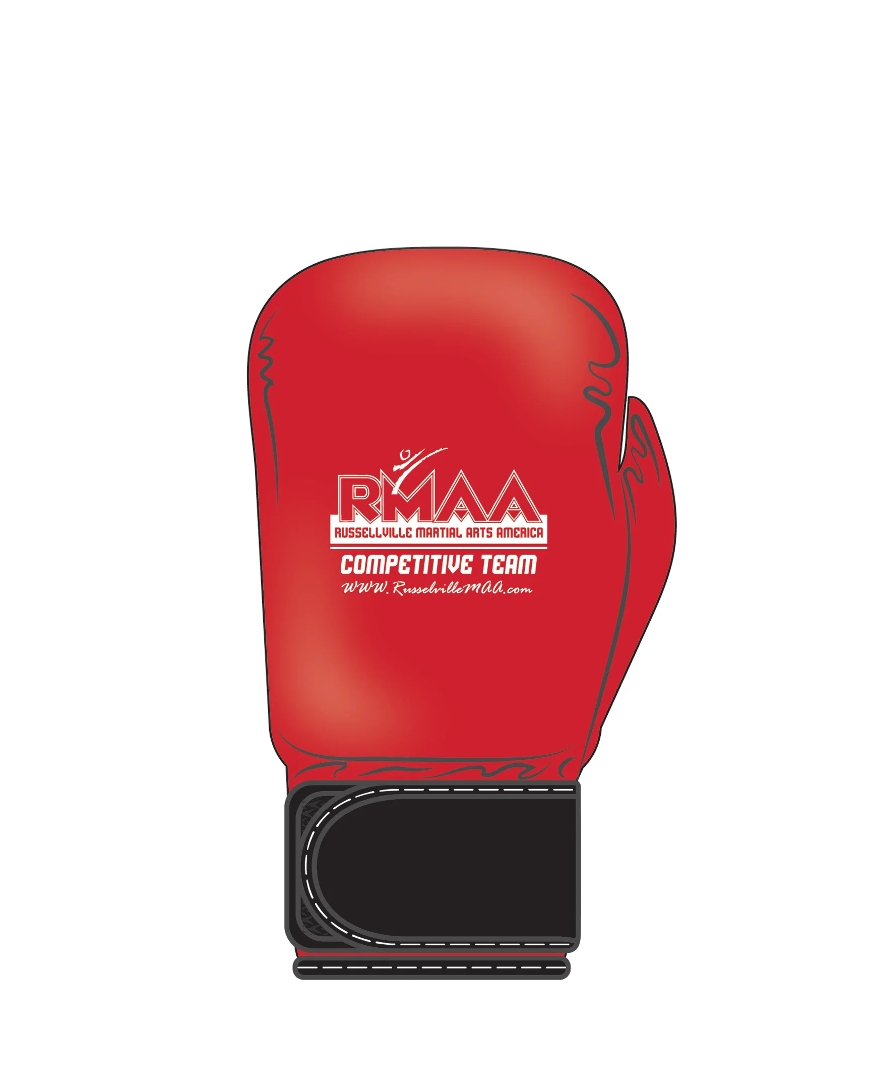 Custom Boxing Glove, Red