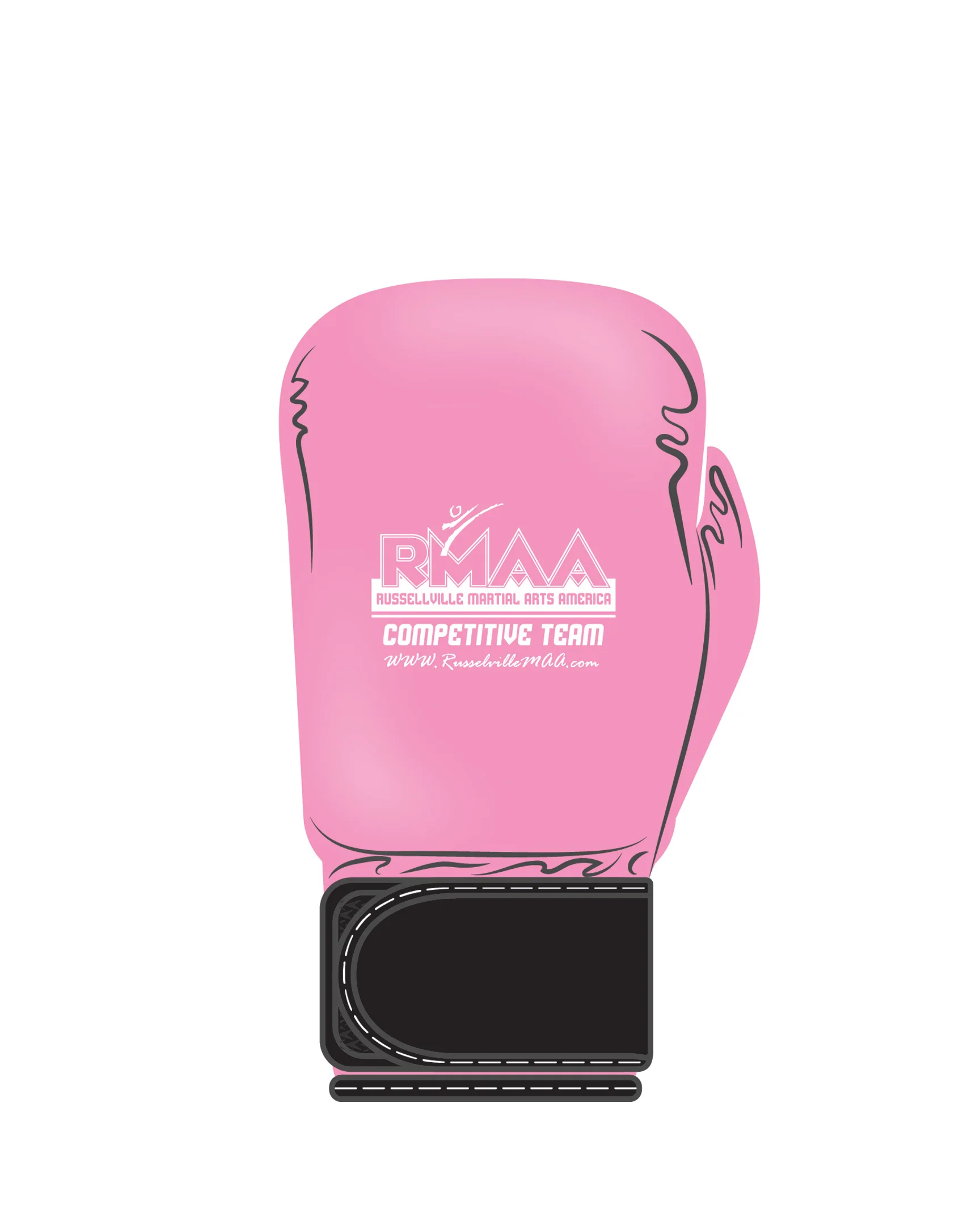 Custom Boxing Glove, Pink