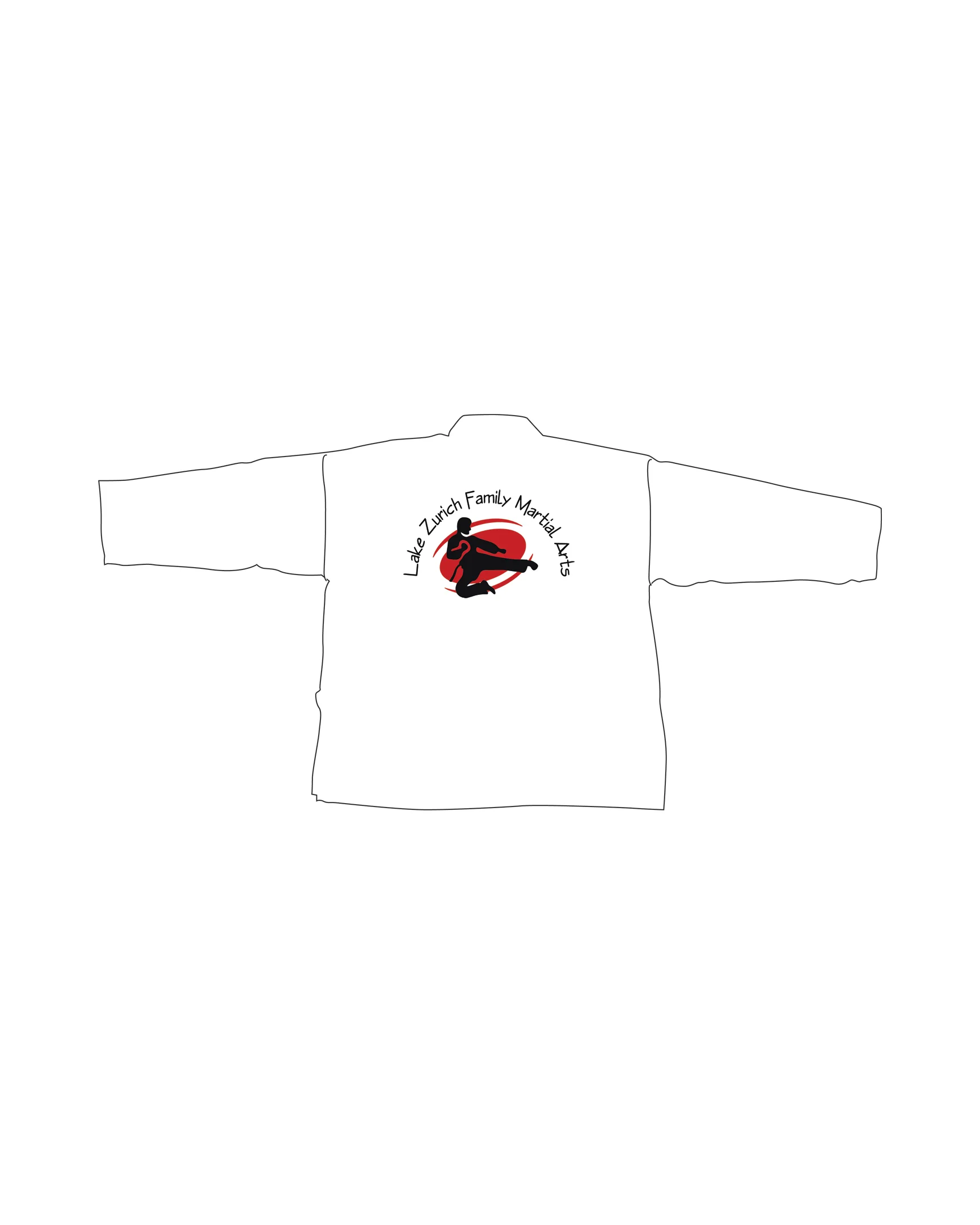 Lightweight Student Uniform, White