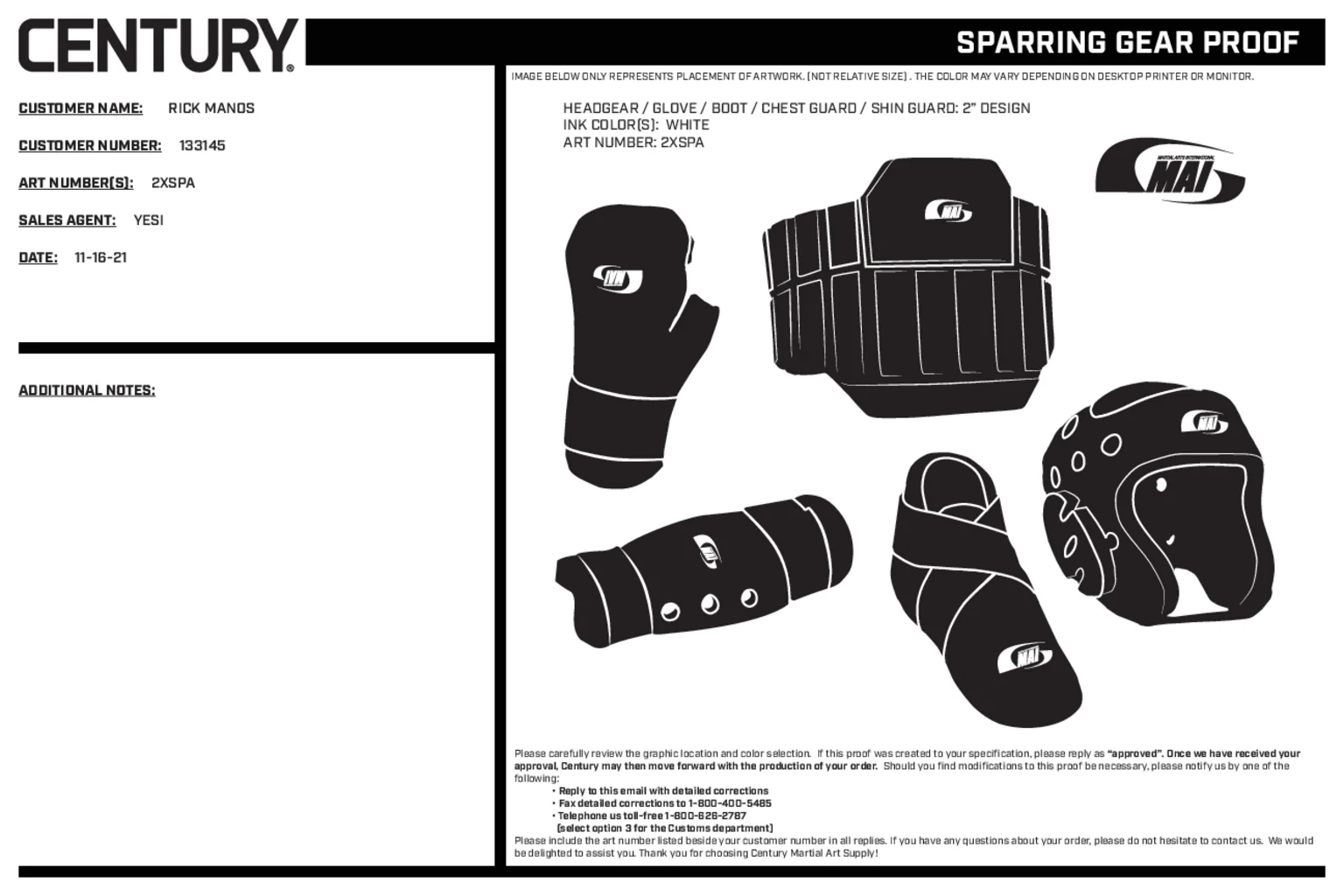 Century Hi Kicks Custom, Black - Image 2
