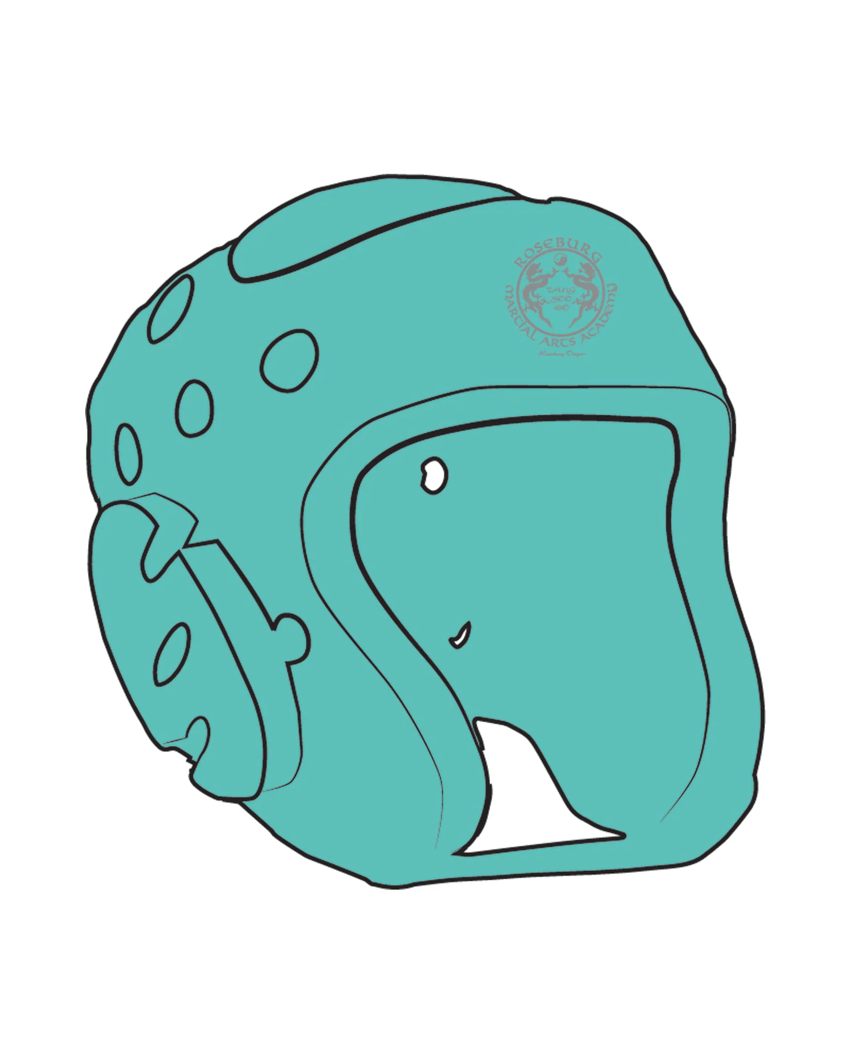 Century Headgear Custom, Teal