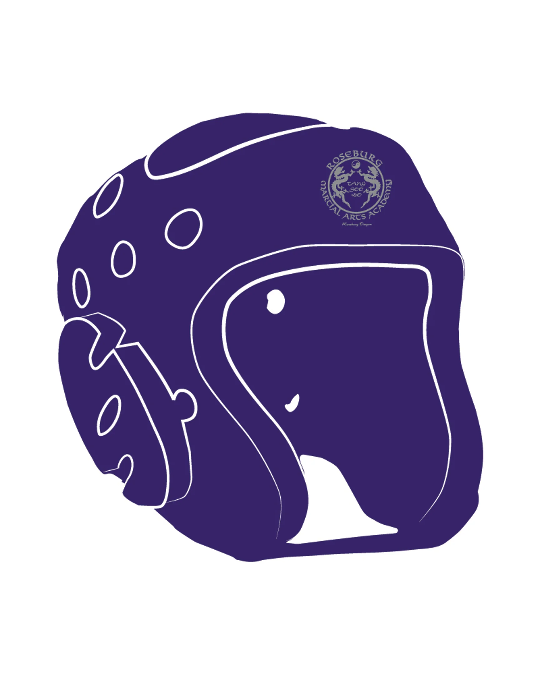 Century Headgear Custom, Purple