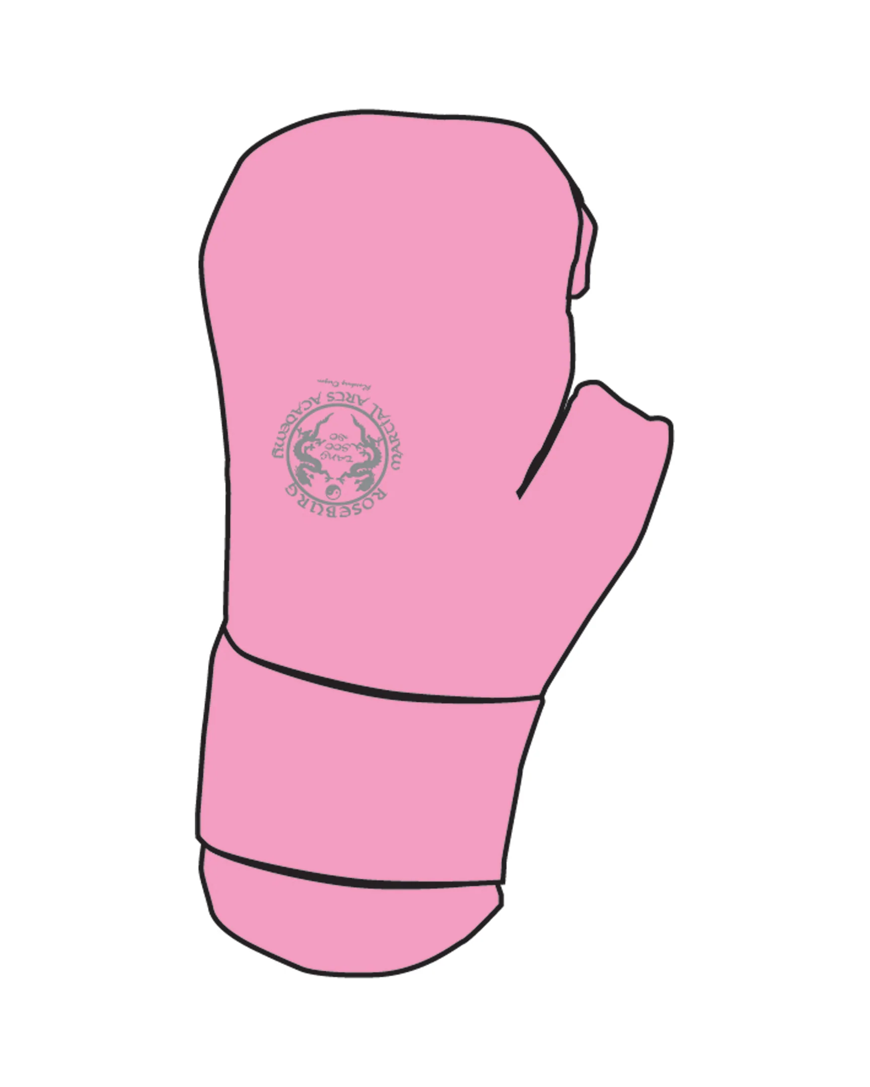 Century Glove Blank, Neon Pink