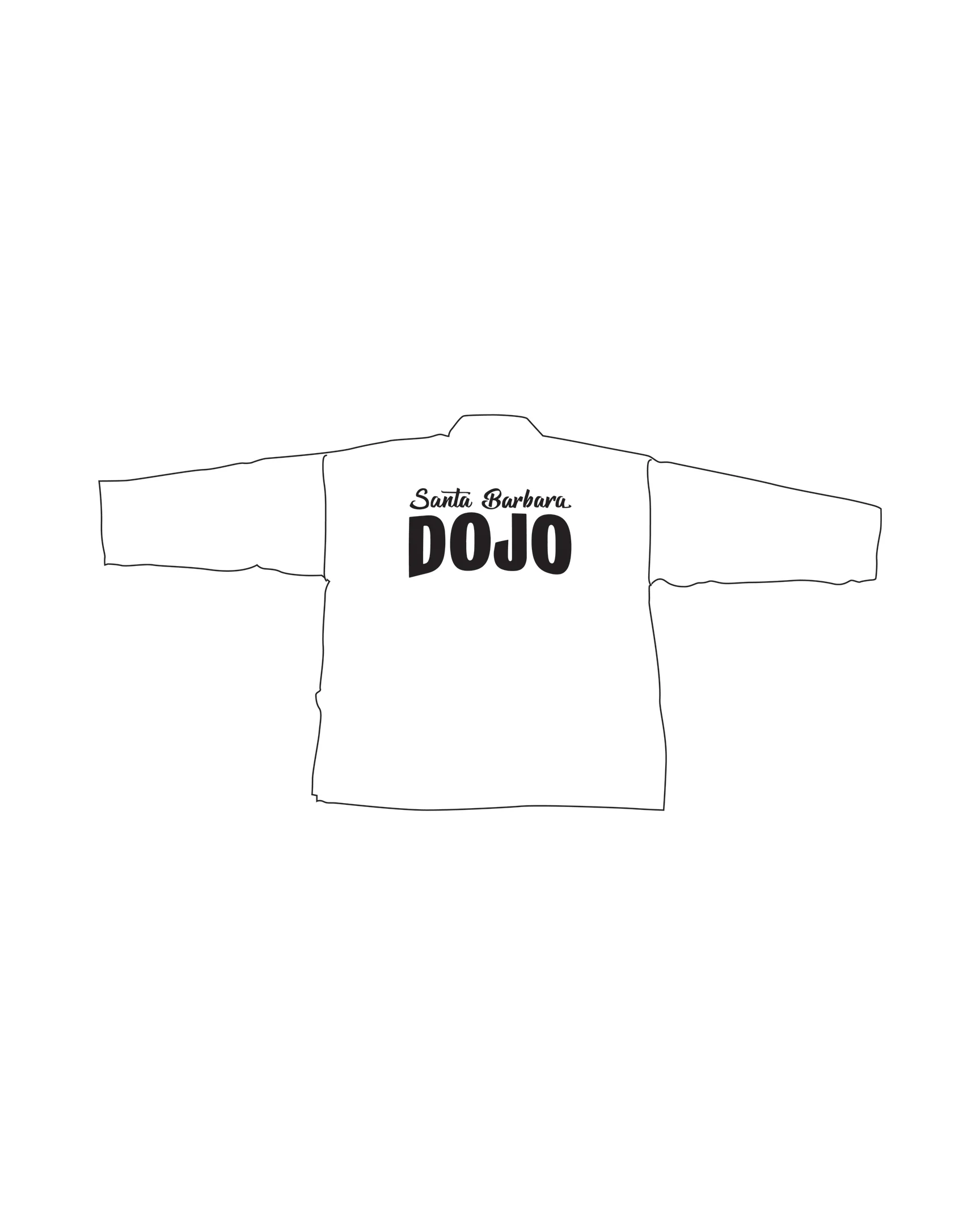 Lightweight Student Uniform, White