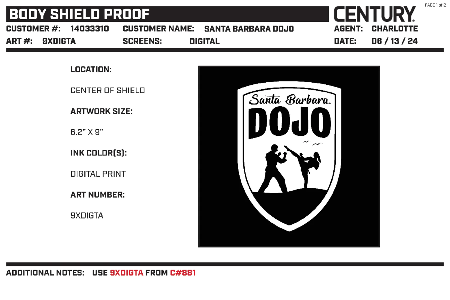 CUSTOM BODY SHIELD, Black - Image 2