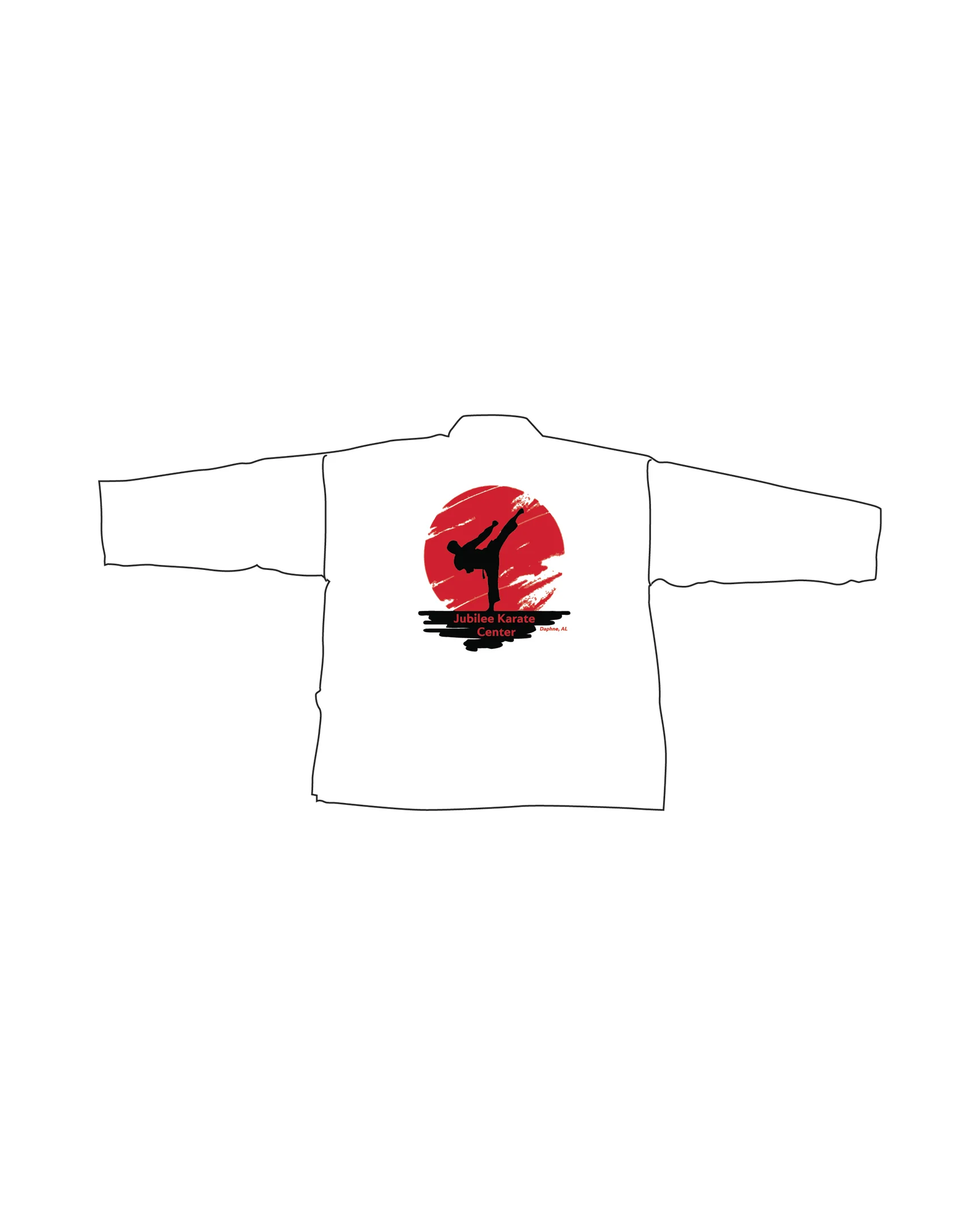 Lightweight Student Uniform, White