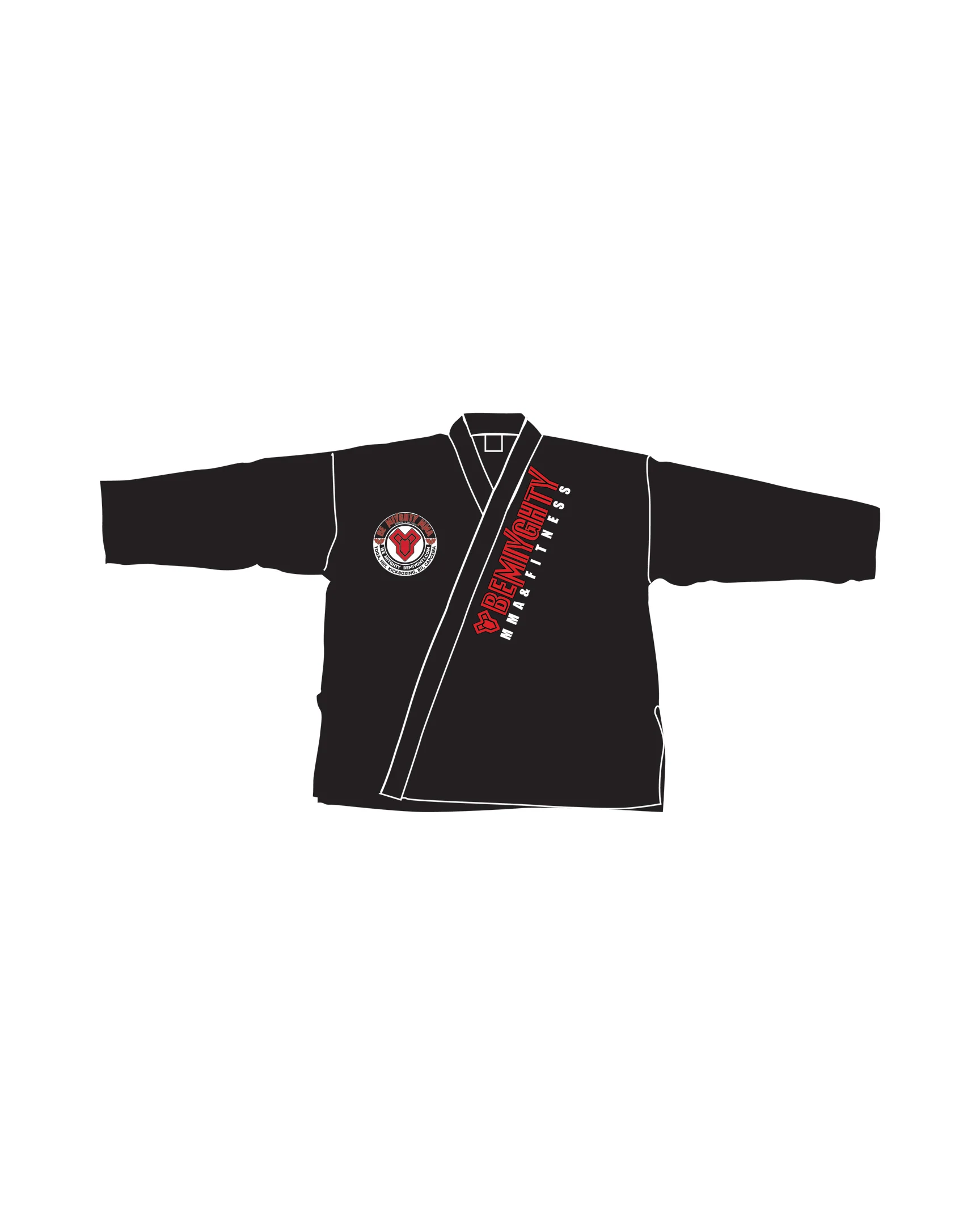 Lightweight Student Uniform, Black - Image 2