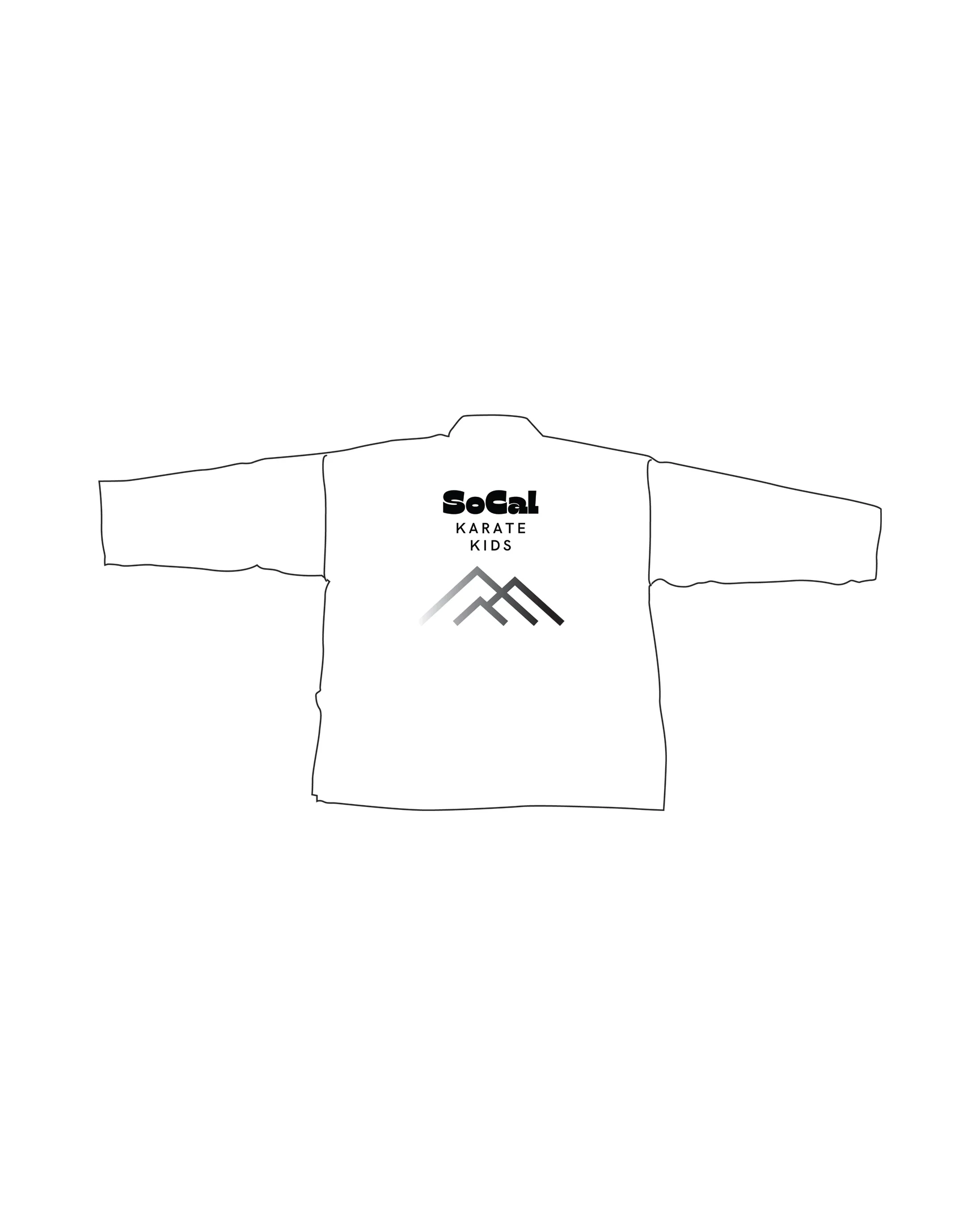 Lightweight Student Uniform, White