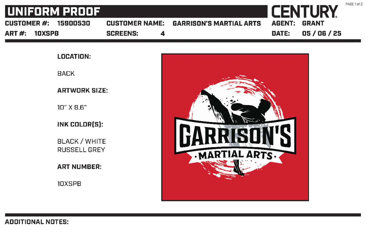Lightweight Student Uniform, Red - Image 2