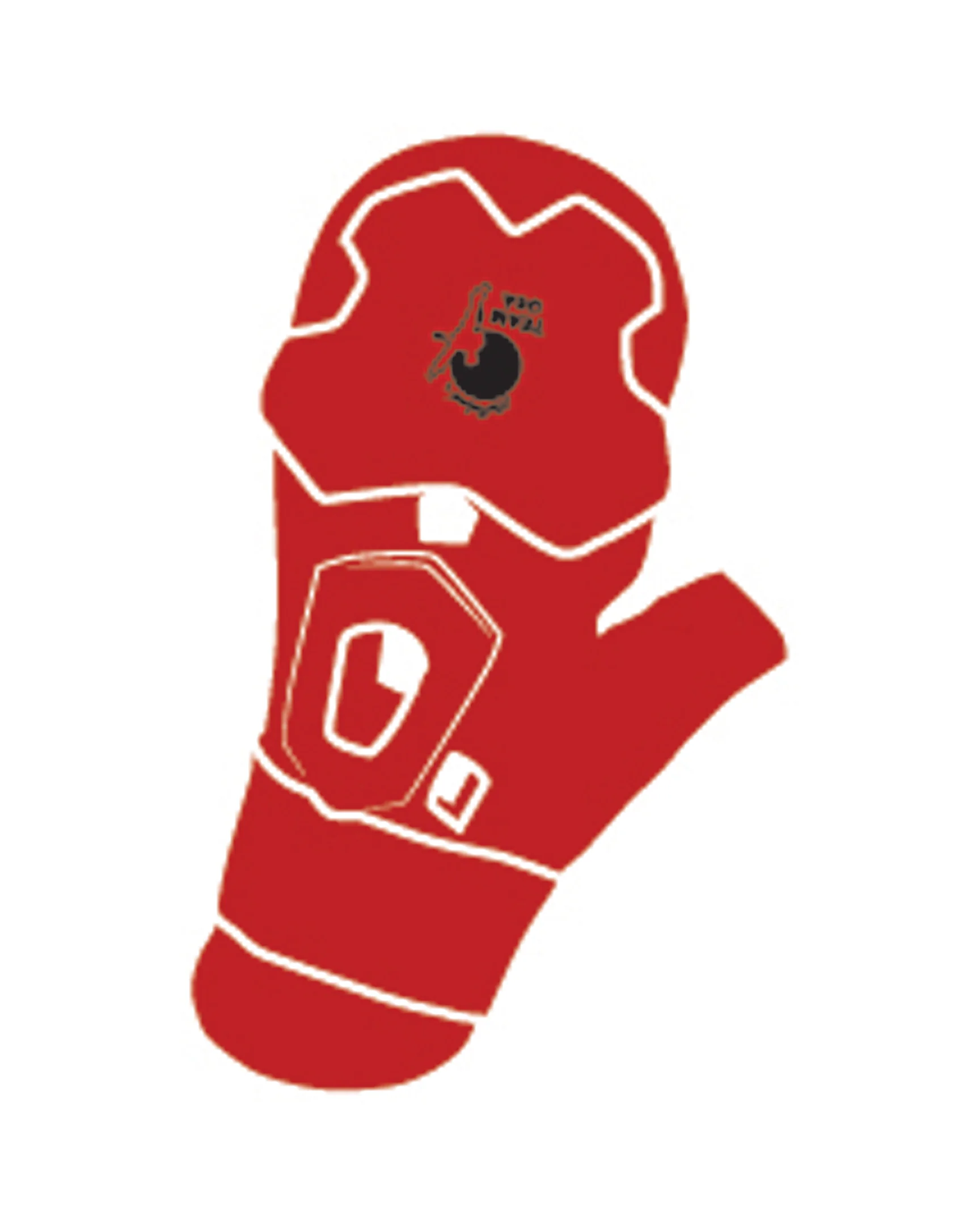 Century Glove Blank, Red