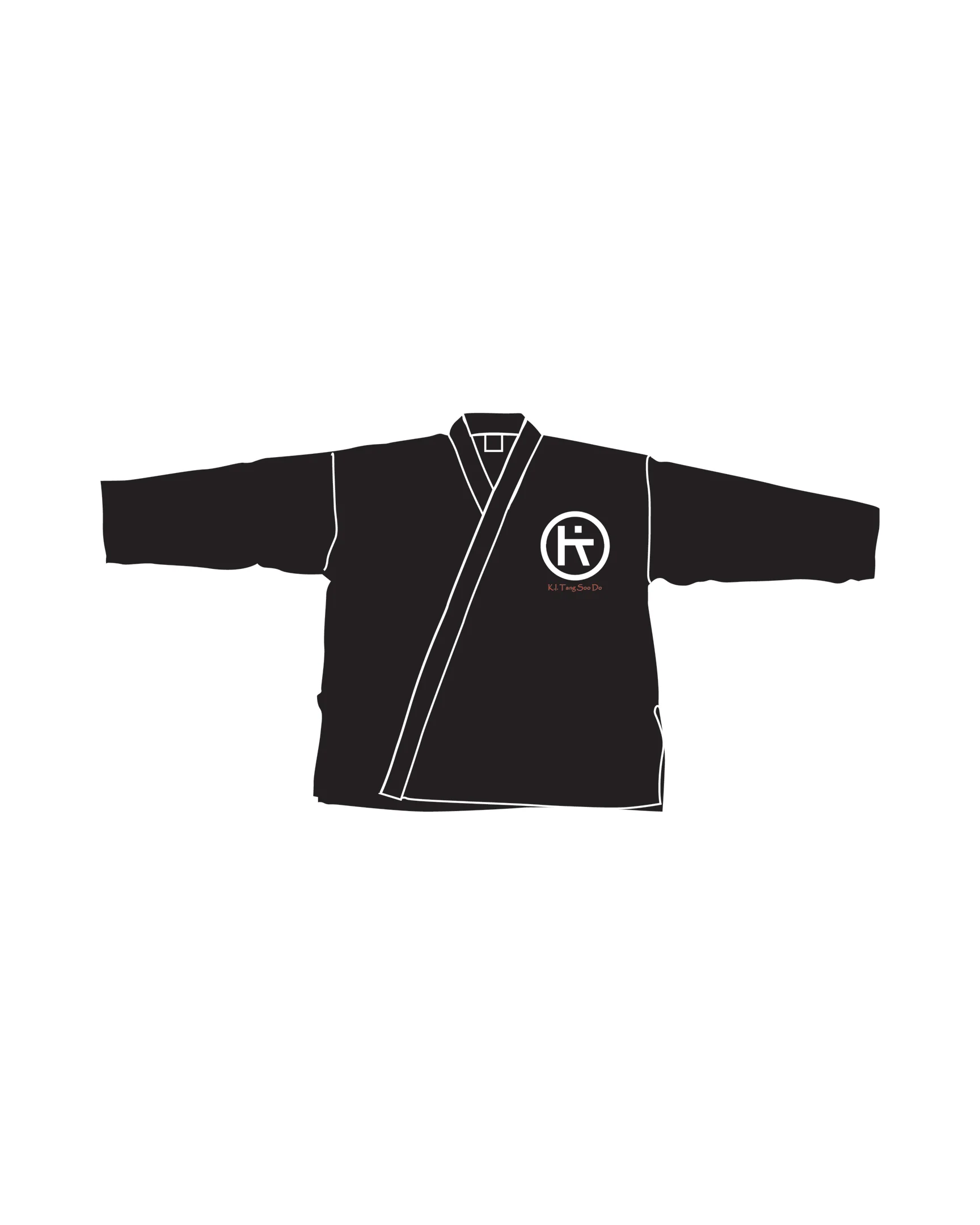 Lightweight Student Uniform, Black - Image 2