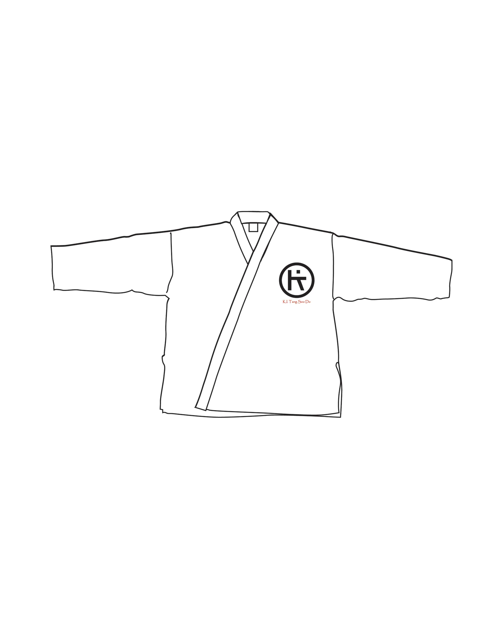 Lightweight Student Uniform, White - Image 2