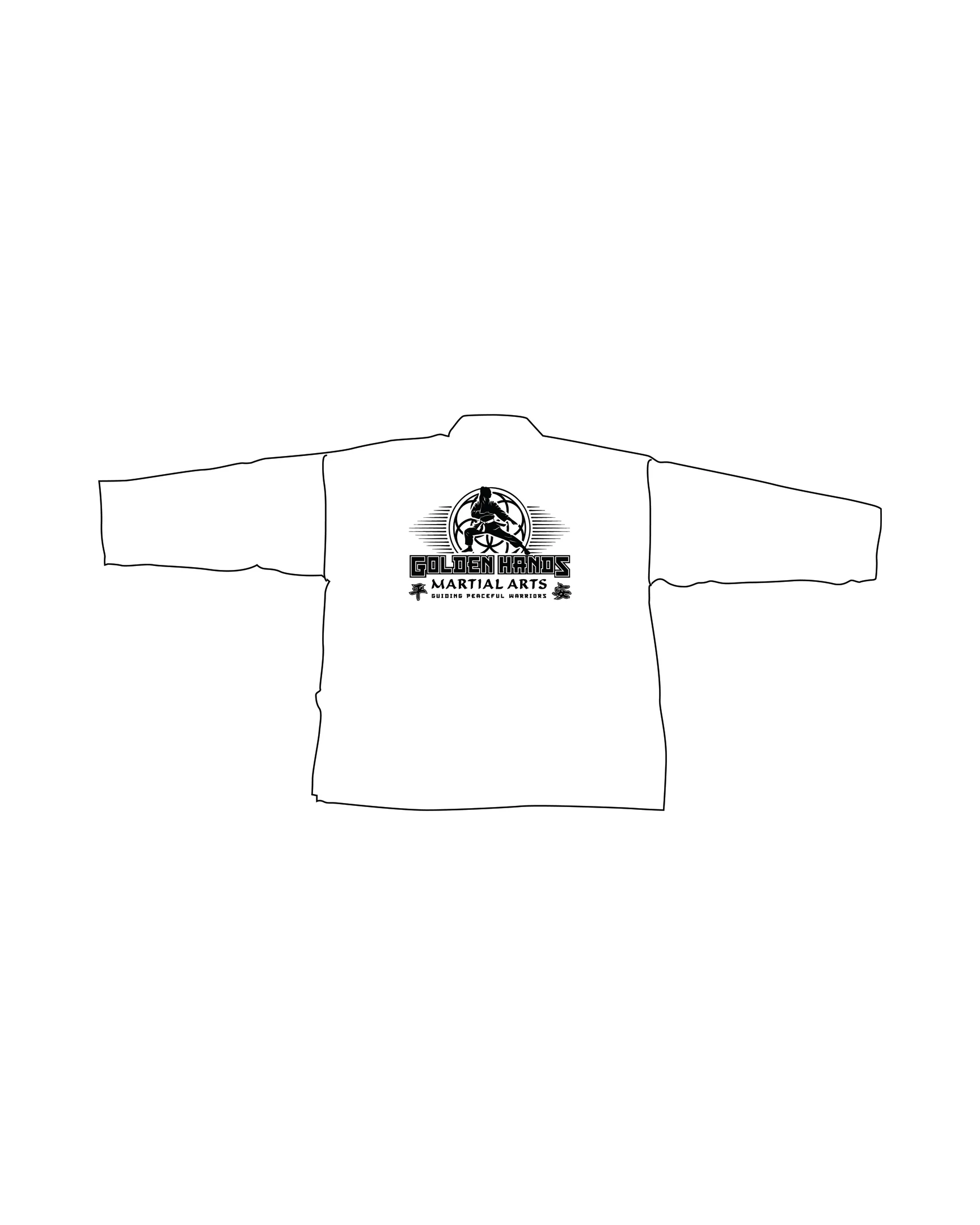 Lightweight Student Uniform, White