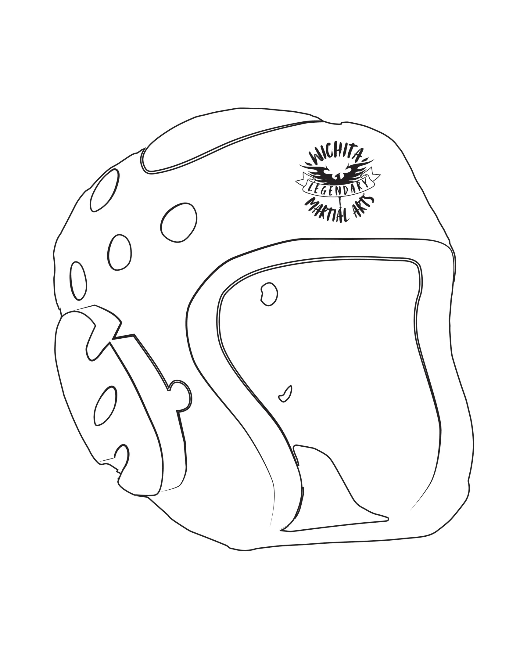 Century Headgear Custom, White